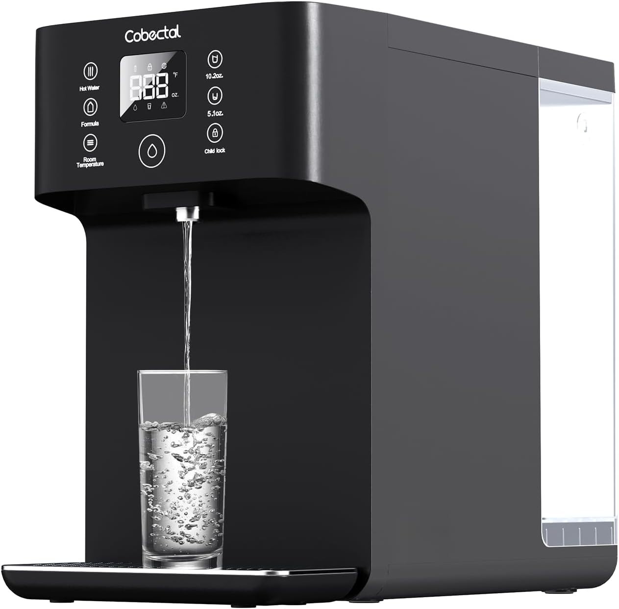 Countertop Reverse Osmosis Water Filter System, 8 Stage RO Water Purifier, 4:…