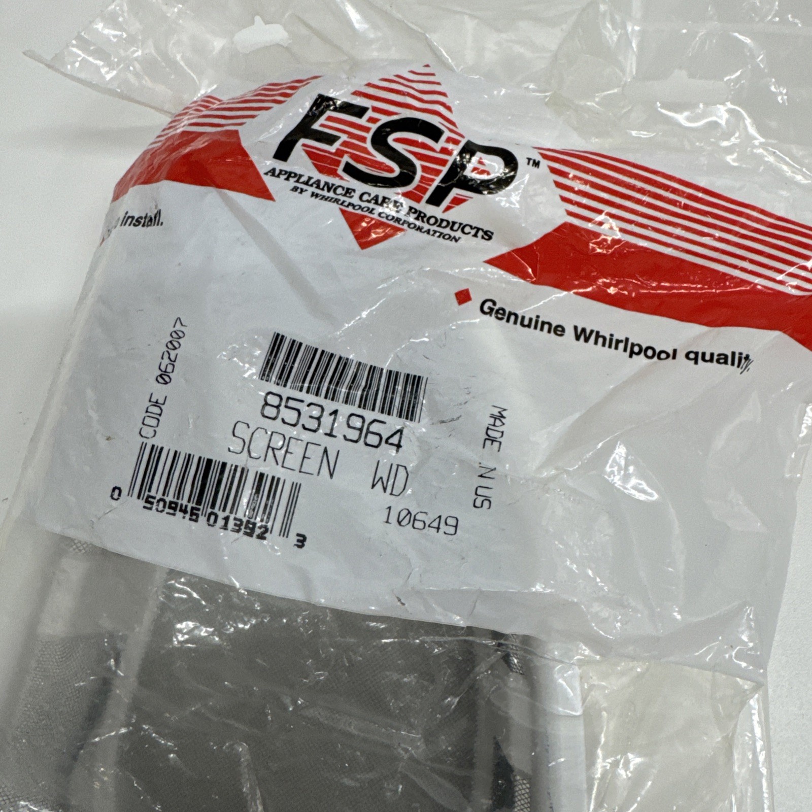 5303308071 Electrolux Lint Filter Aftermarket Compatible ERP 8531964