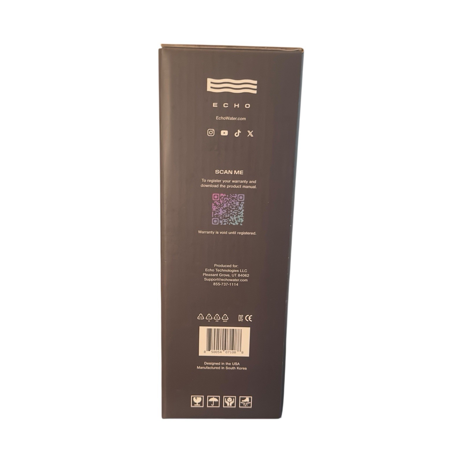 Echo Flow Hydrogen Water Generator Machine New Molecular H2 Water Ionizer