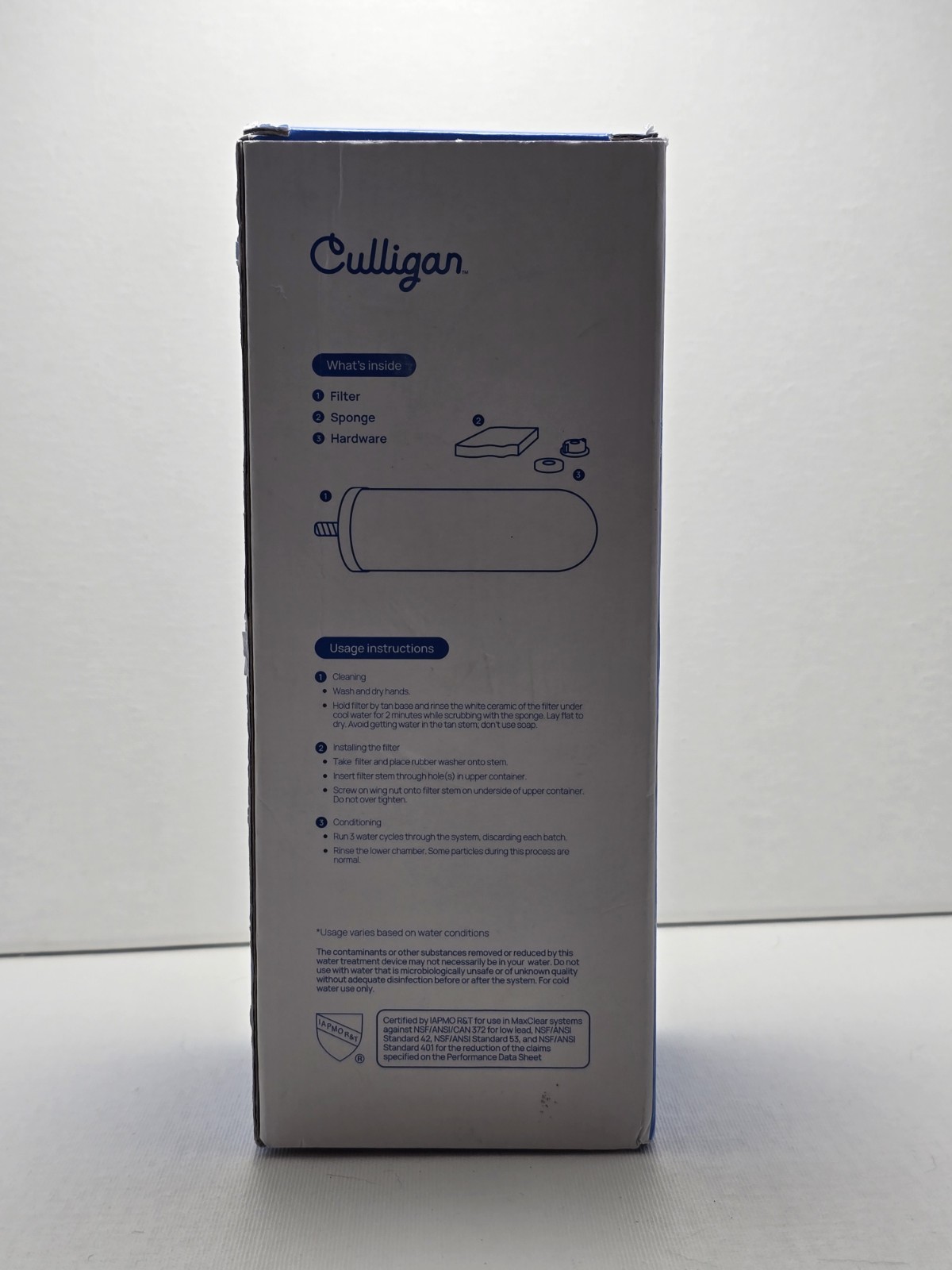 Culligan MaxClear Technology 7in Ceramic Filter