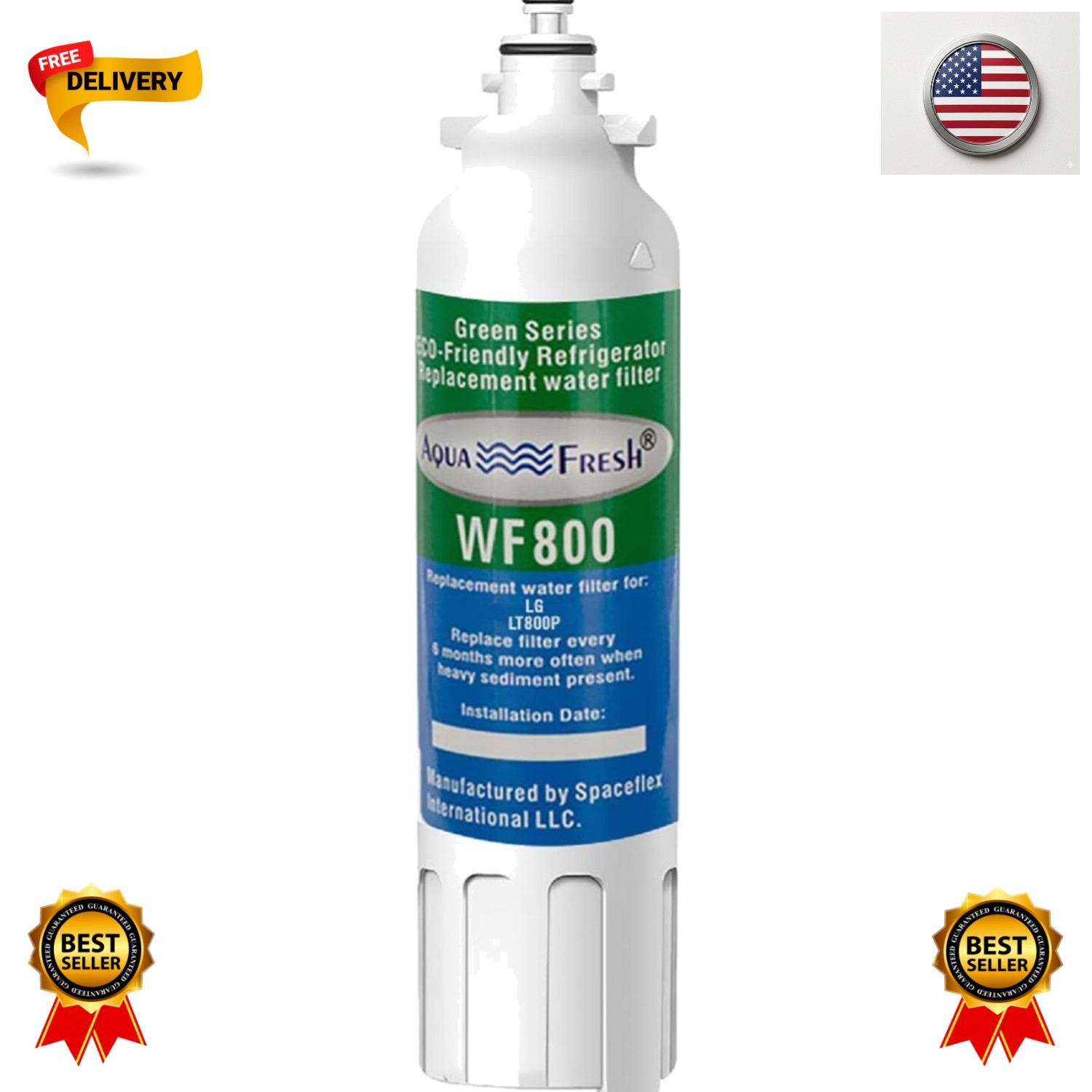 Replacement Water Filter for LG LT800P – Pure Water, Advanced Filtration Tech