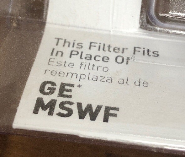 New Culligan Drinking Water Refrigerator Replacement Filter GE MSWF 4770053.