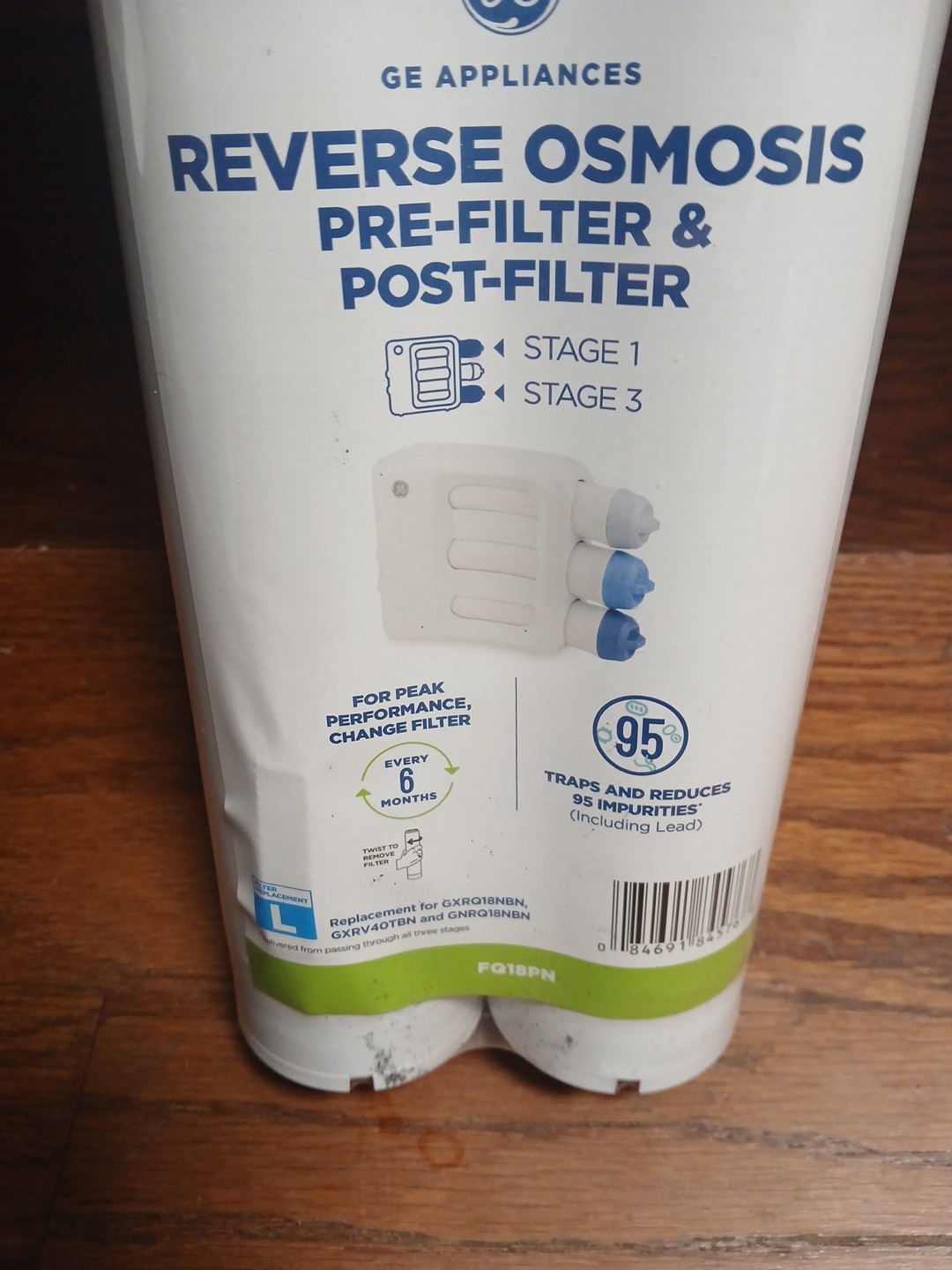 GE Appliances FQ18PN Reverse Osmosis Pre- Filter And Post Stage 1 & 3