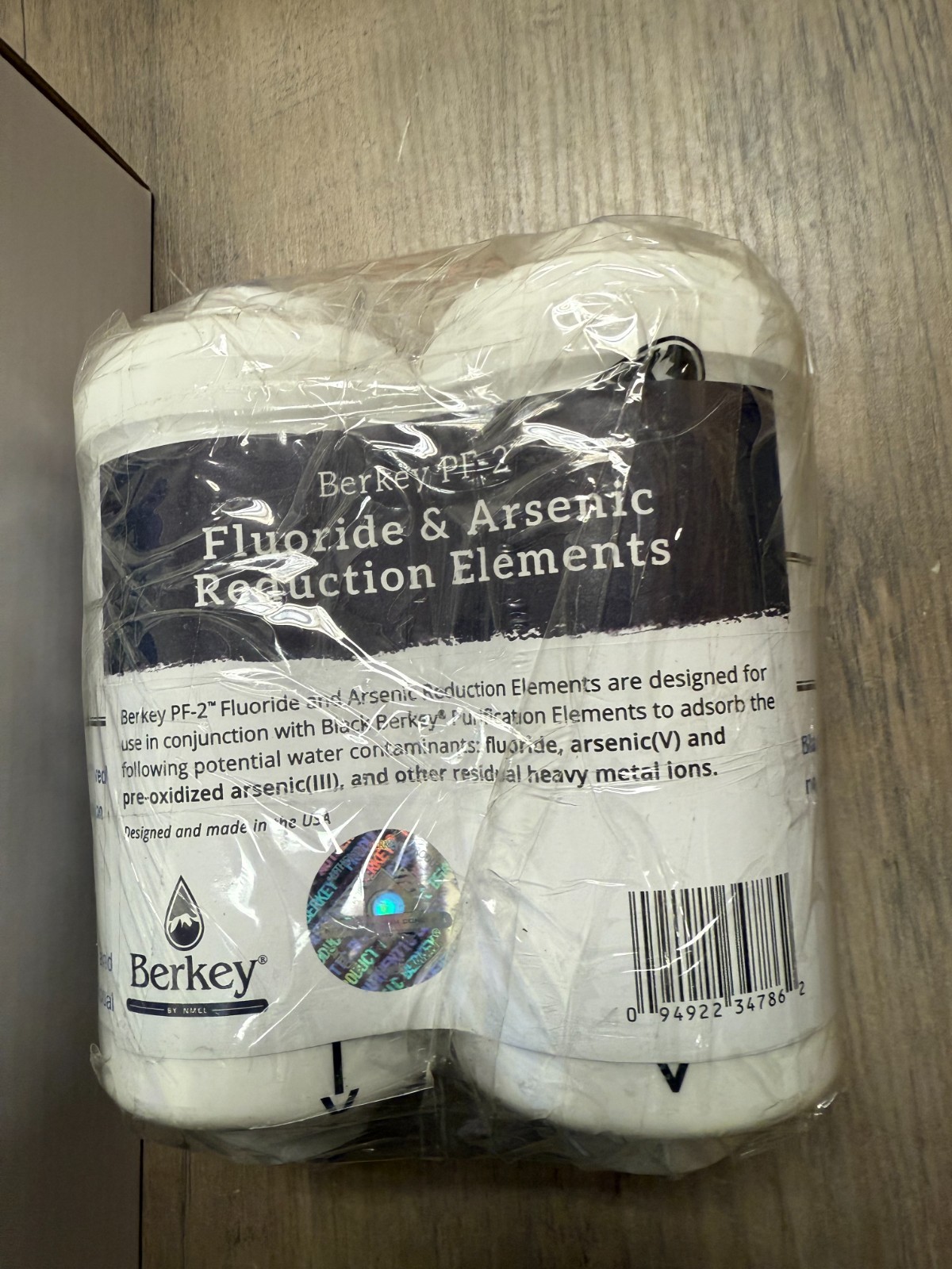 Authentic Black Berkey Filters & PF-2 Fluoride Filters Combo BRAND NEW