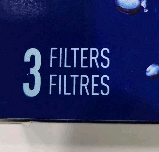 NEW 3 Count Brita Water Bottle Replacement Filters