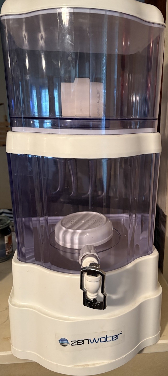 8 gallon Zen Gravity Water Filter – 8-Stage Ceramic, Carbon, Silica & Mineral
