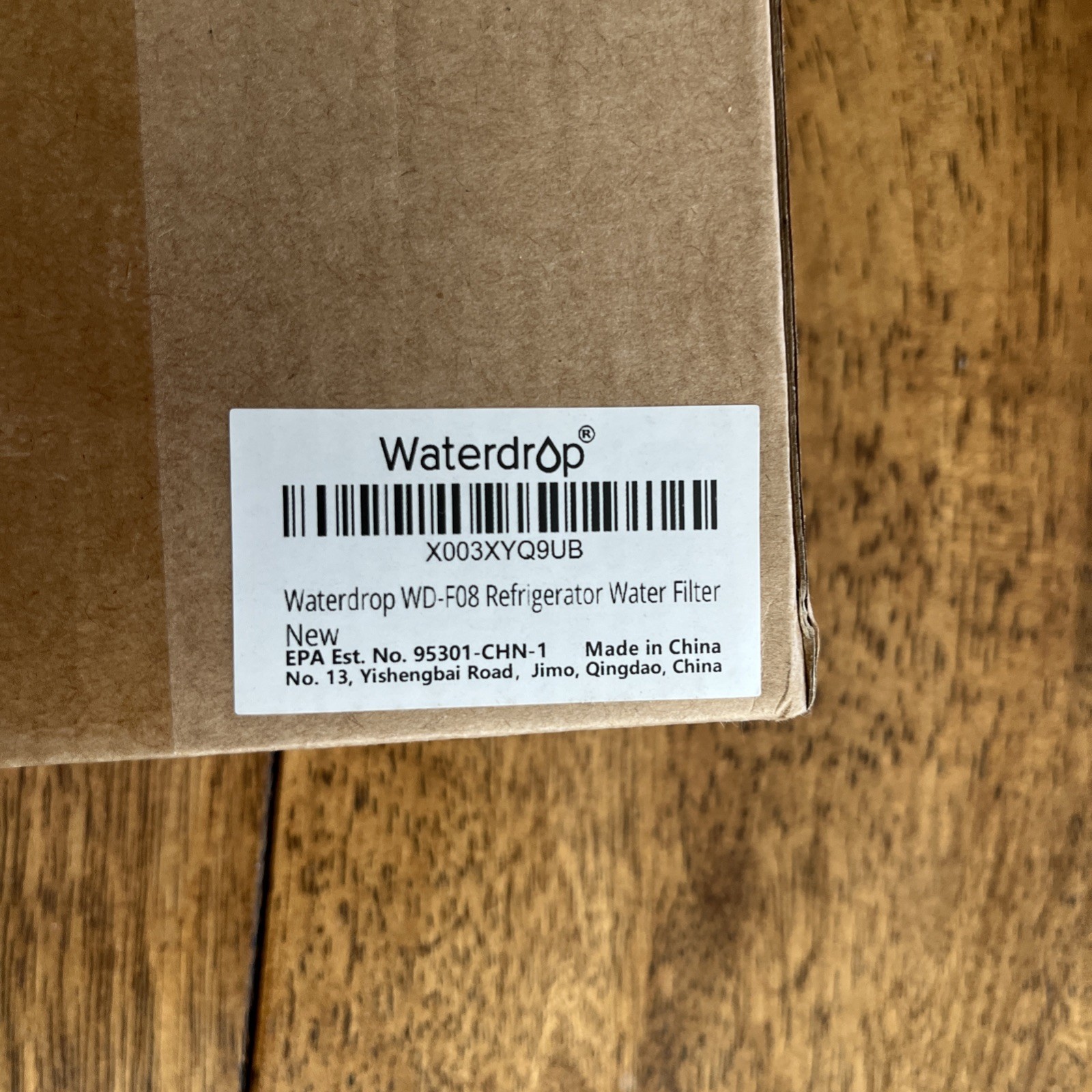 2 Pack of Waterdrop PLUS Filters Model WD- F08 | New Sealed Open Box