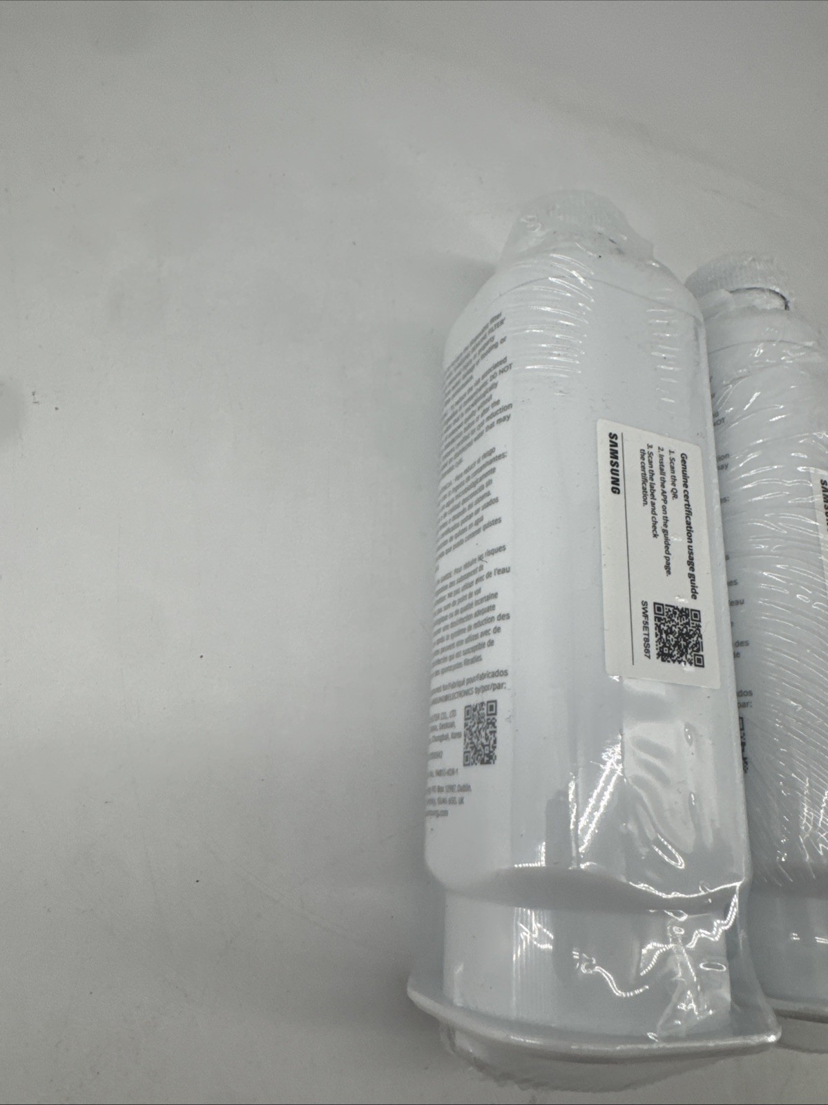 Samsung HAF-QIN/EXP 2 Pack Refrigerator Water Filter No Box But Brand New! (A554