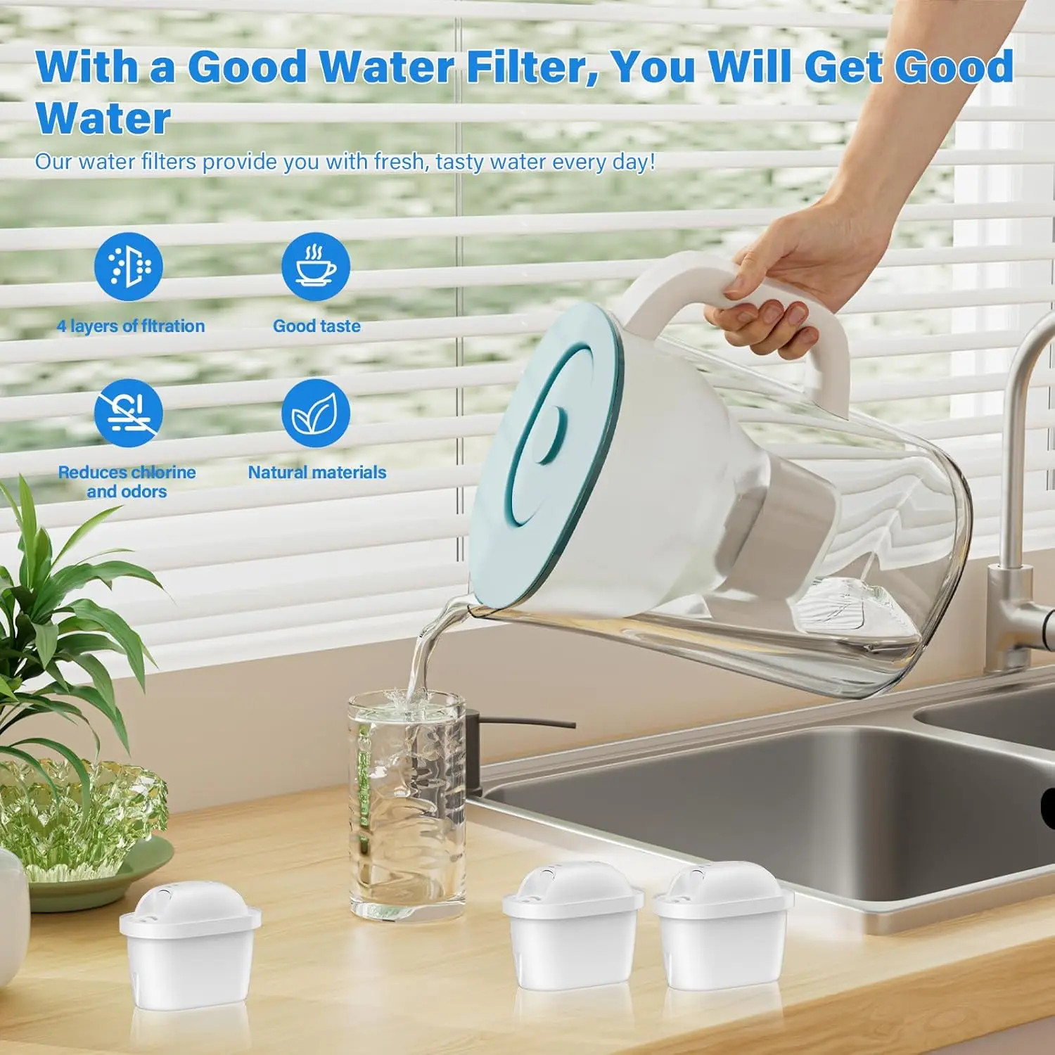 BRITA® Maxtra Pro® AllIn1 Water Filter Cartridge, Replacement for Brita® Maxtra+
