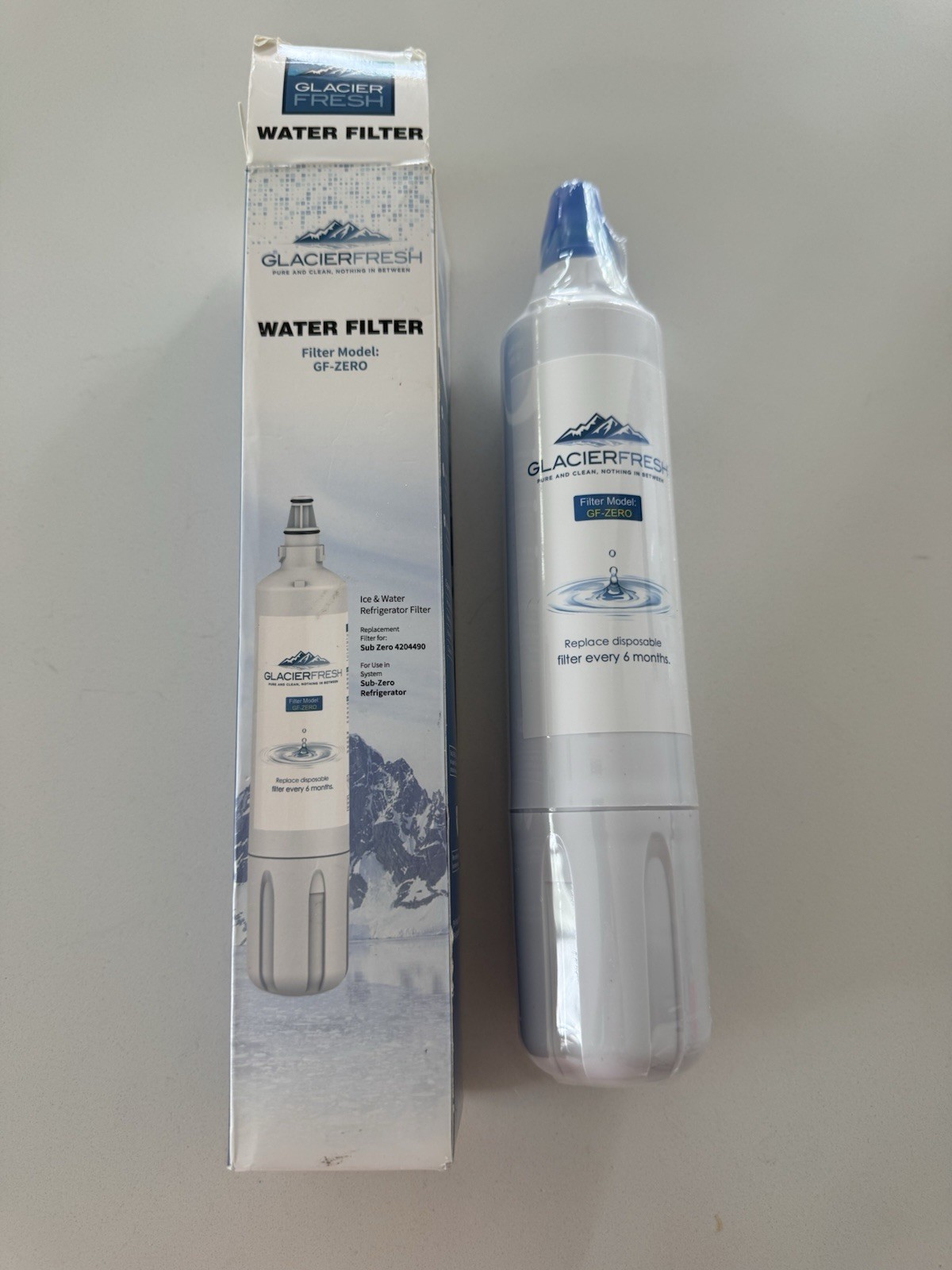 GLACIER FRESH Water Filter Replacement for Sub-Zero 4204490, 4290510, 9030868…