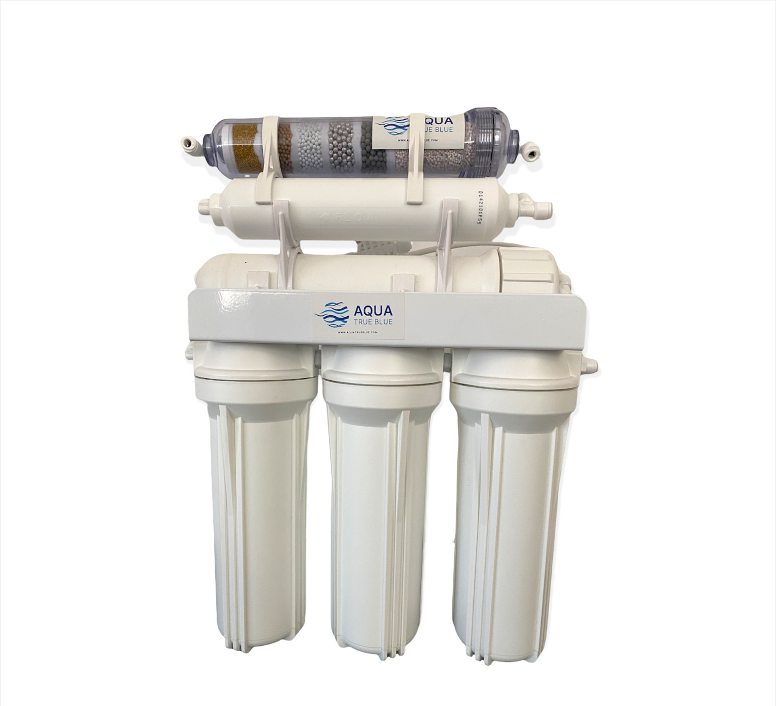 6 Stage ALKALINE pH Reverse Osmosis Drinking Water Filtration System | 50 GPD