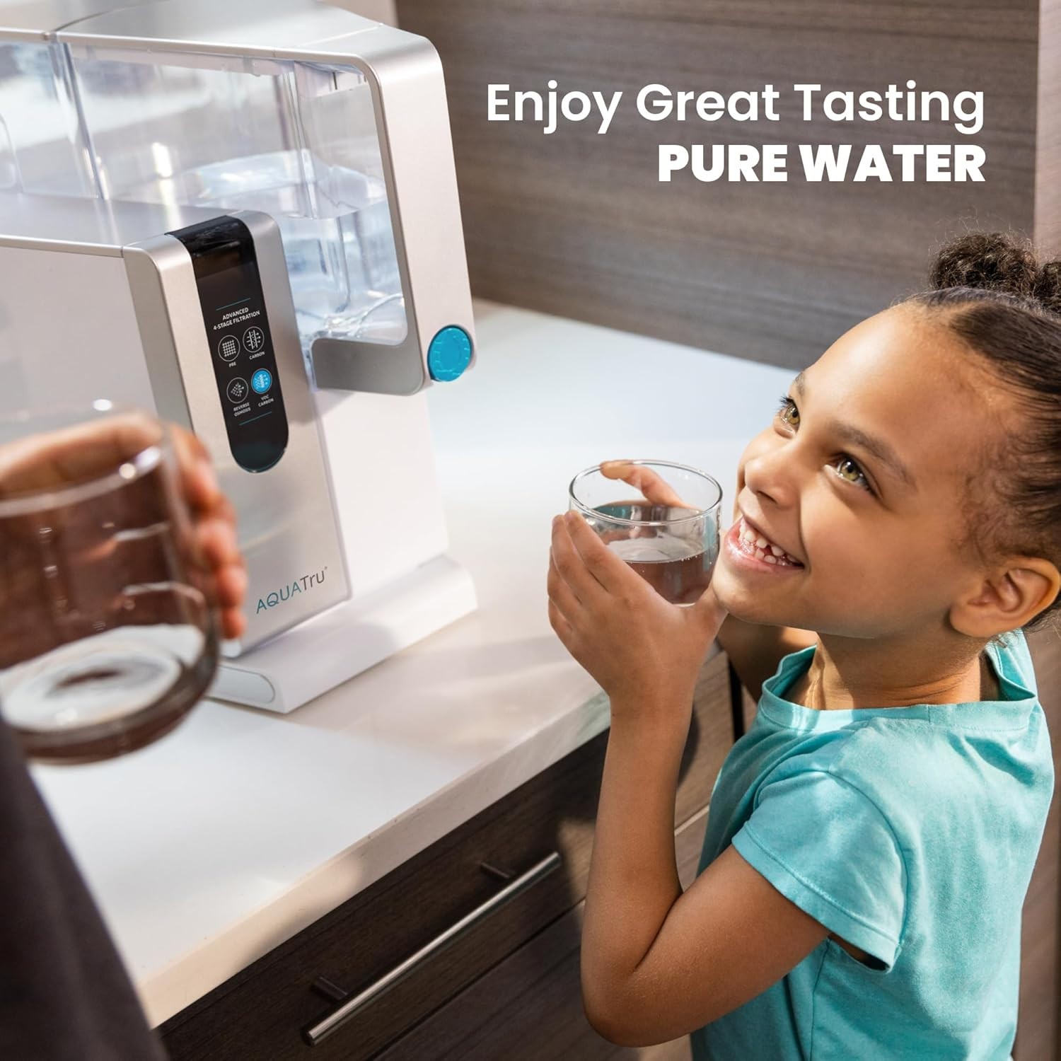 AquaTru Classic Countertop RO – Removes 84 Contaminants, No Plumbing