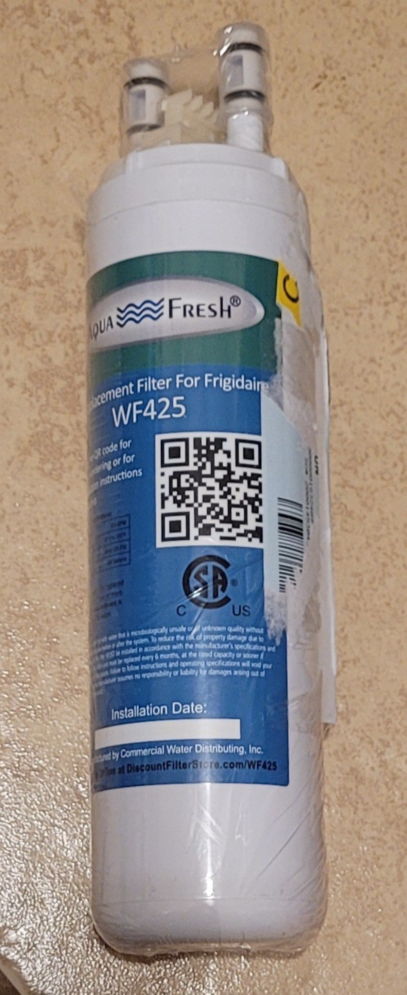 Aqua Fresh WF425 Refrigerator Water Filter Replacement For Frigidaire WF3CB