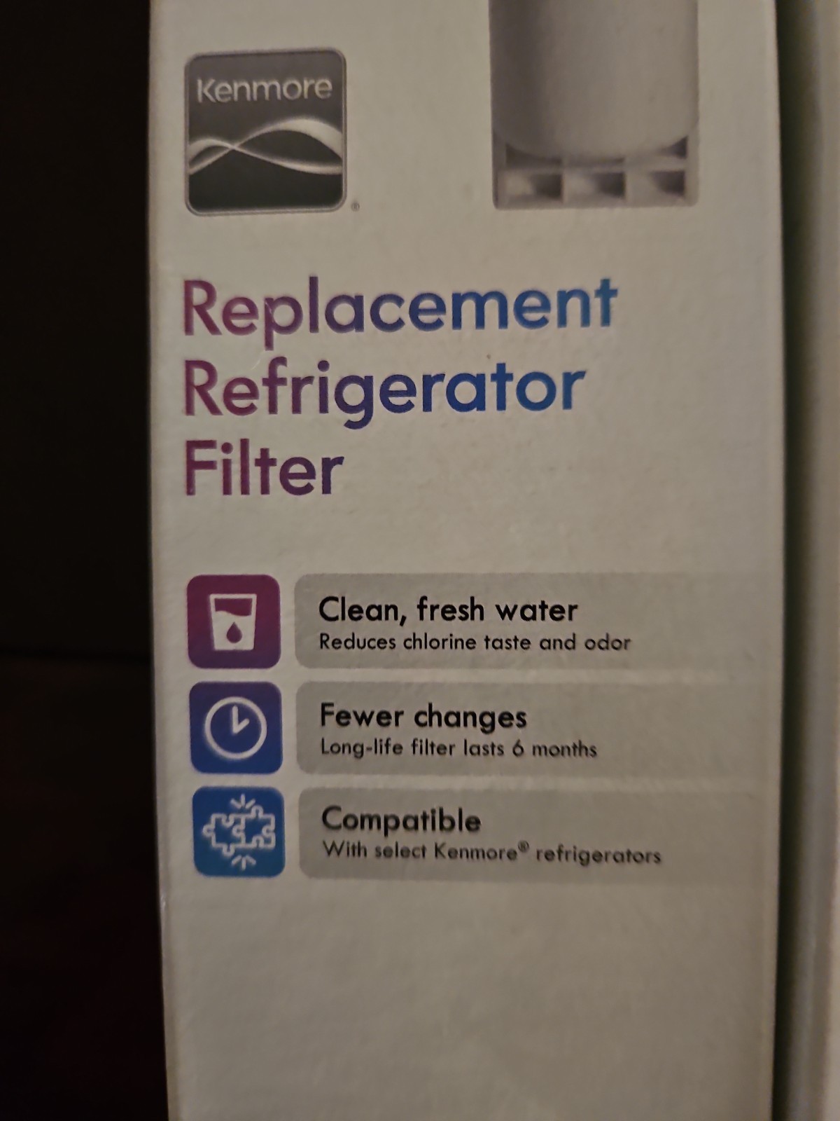 Sealed 2 Kenmore 469085 46-9085 Refrigerator Water Filter 9085 Brand New