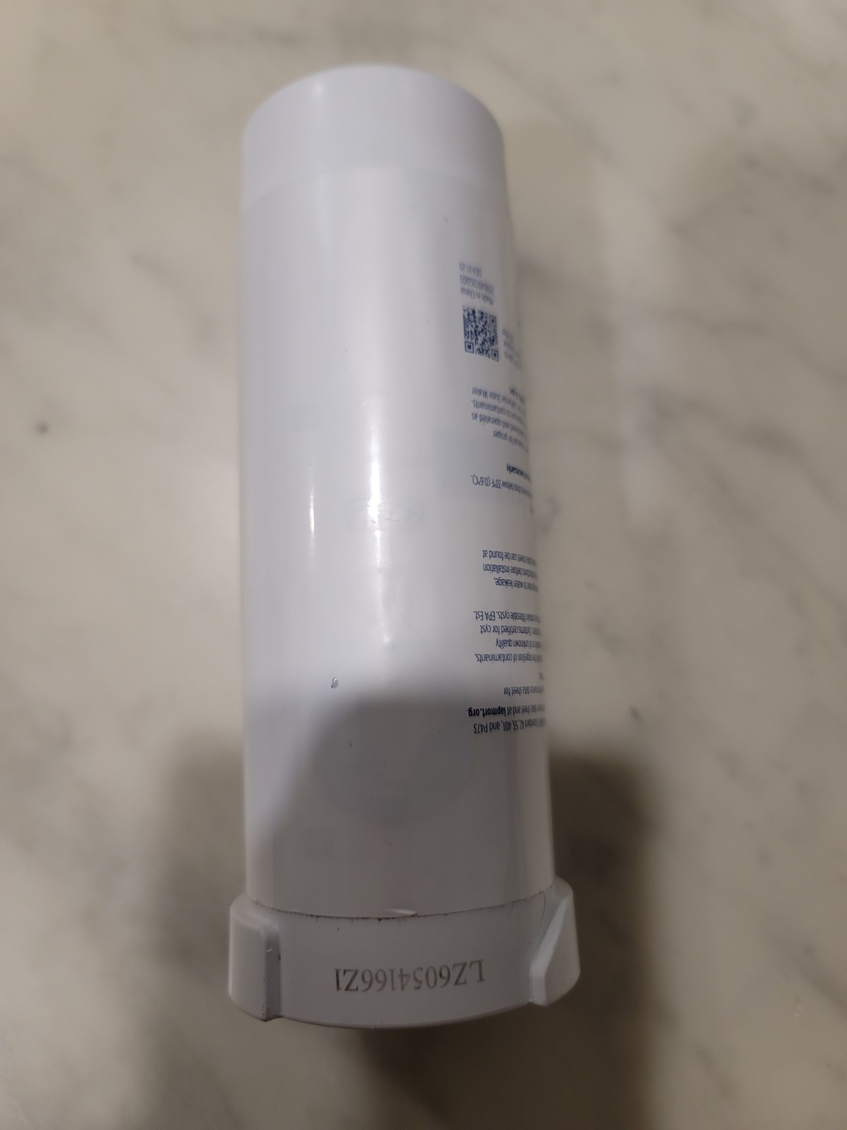 GE XWFE Refrigerator Water Filter – White (With CHIP) – No Box
