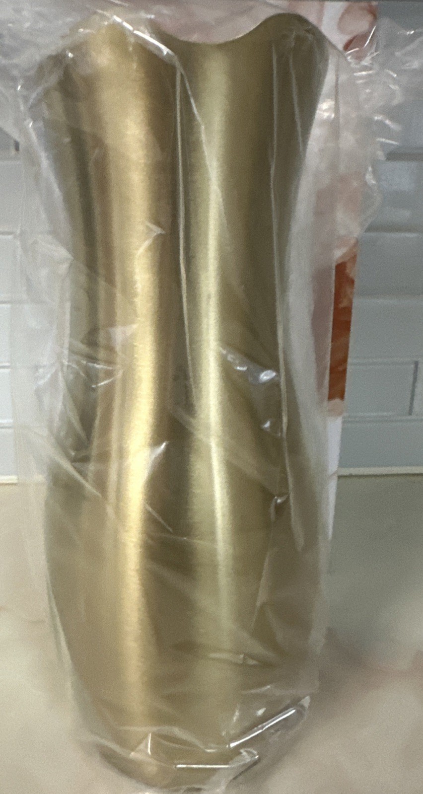 Invigorated Water Filter .5 Gal 64 Oz Alkaline Infused Pitcher Jug Gold Steel