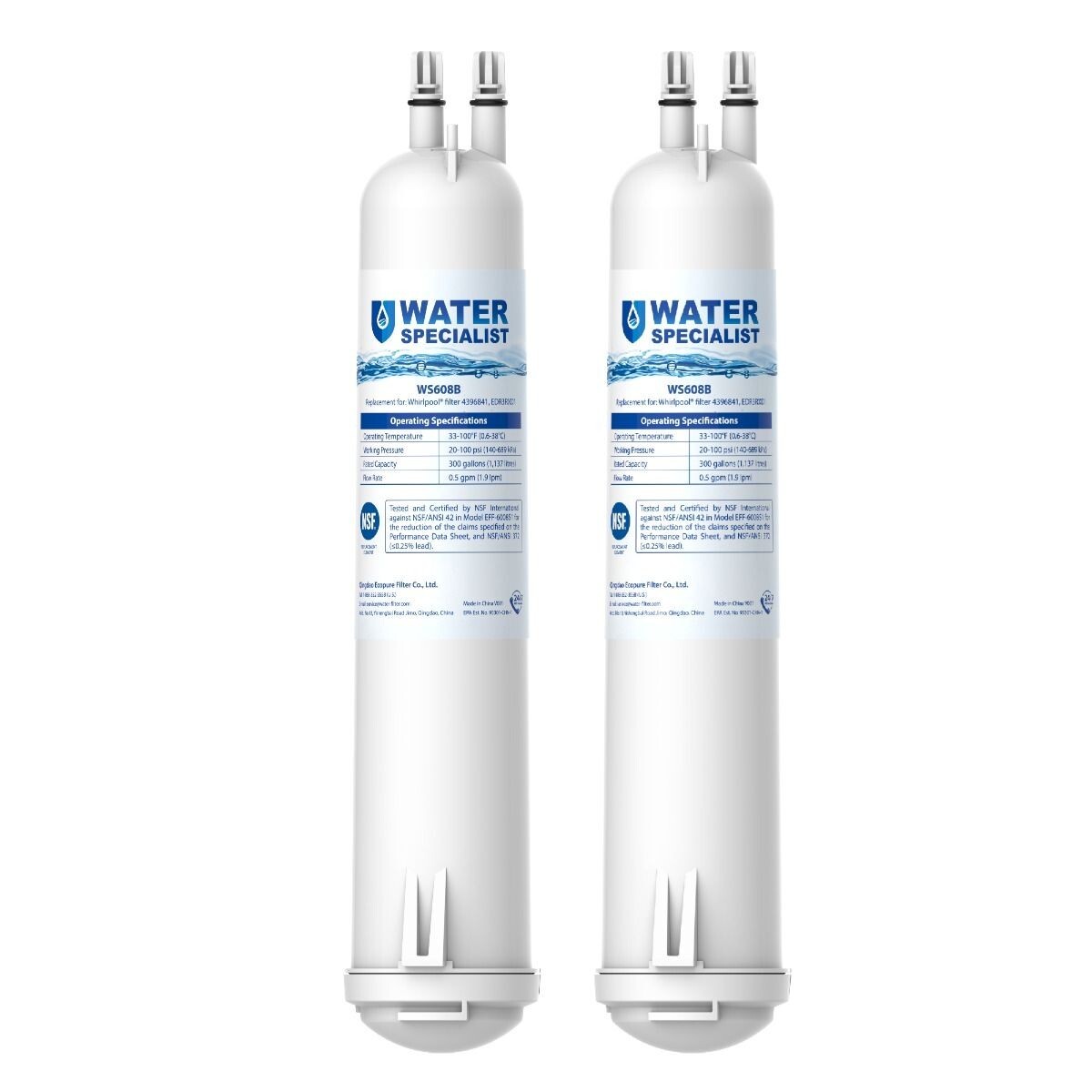 WATER SPECIALIST H2O FILTER – also fits EDR3RXD1, 4396841, #3