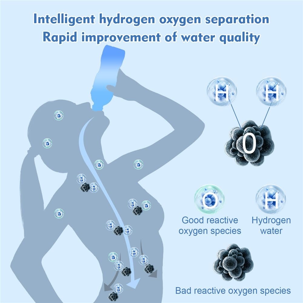 Hydrogen Water Machine Generator Rich Hydrogen Water Ionizer Generator Kettle 2L