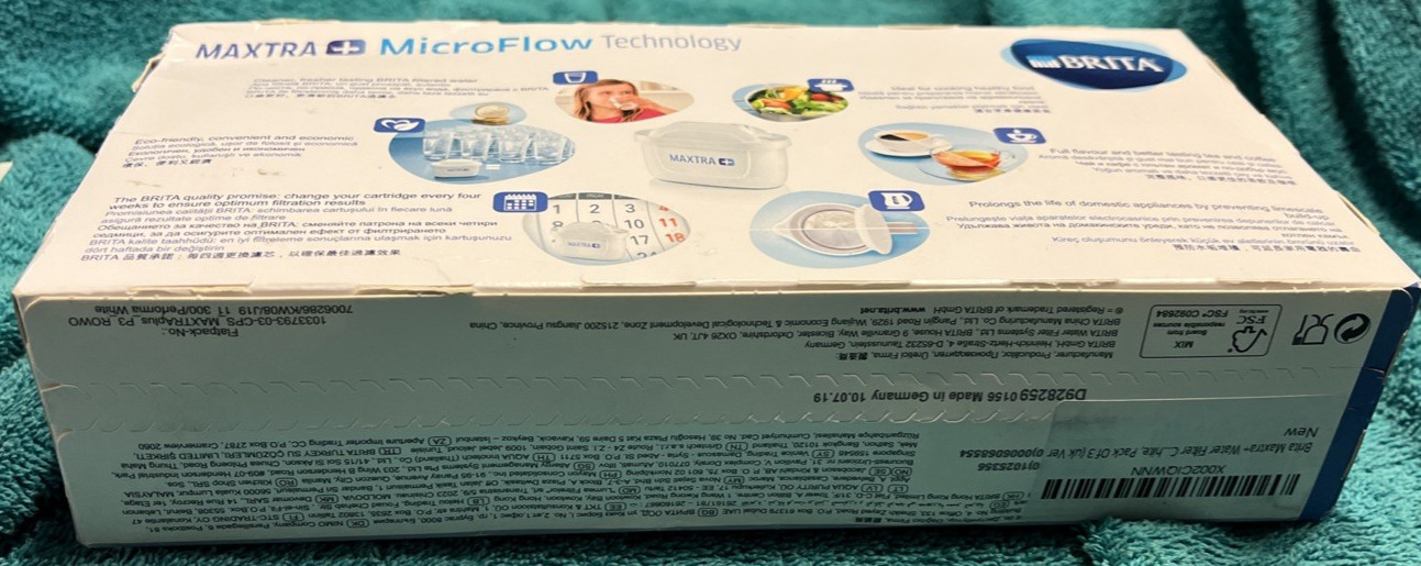 BRITA MAXTRA+ Water Filter Pitcher Cartridges Pack Of 3