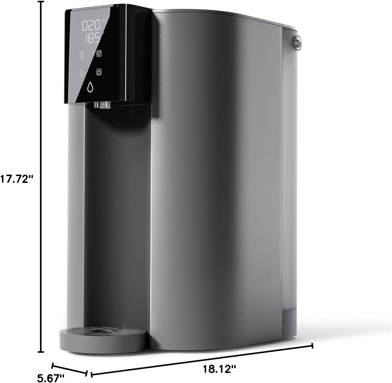 Waterdrop K19-SFK Reverse Osmosis Water Filter Countertop,Reduce PFAS,BPA Free
