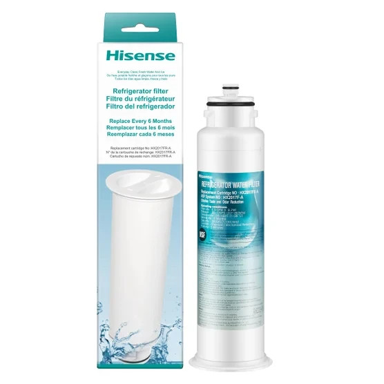Hisense HX2017F-A Gen 1 Water Filter, 4-pack- 300 Gal. NSF/ANSI 42 and 53 Certif