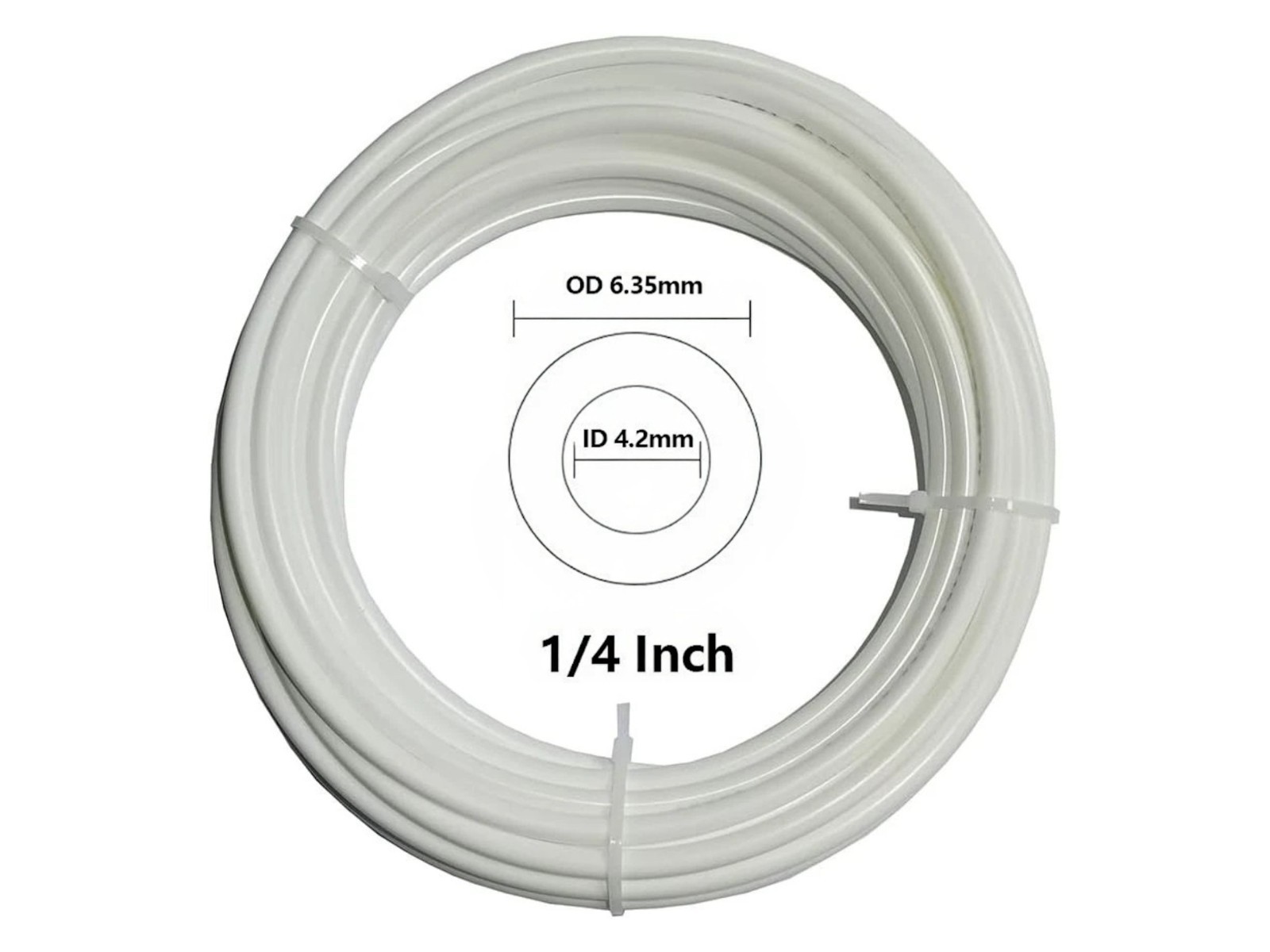 9FT – 30FT – 98FT 1/4 Inch O.D. RO Water Tubing, Pipe for Ro(Reverse Osmosis)