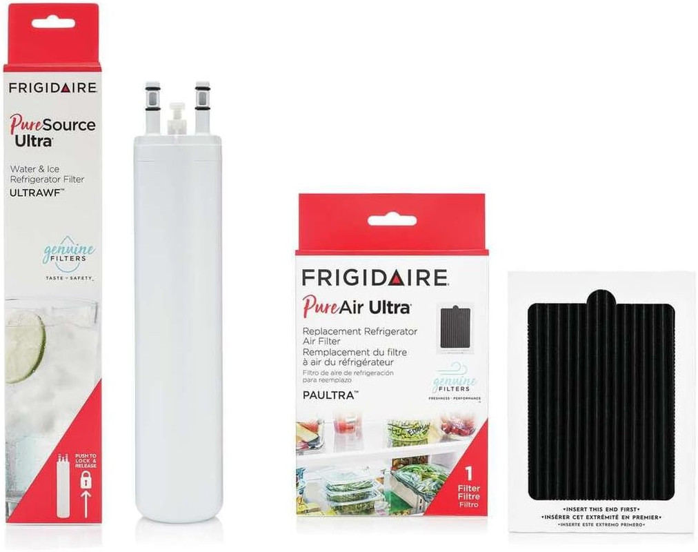 FRIGCOMBO ULTRAWF Water Filter & PAULTRA Air Filter Combo Pack, 2 Piece Set