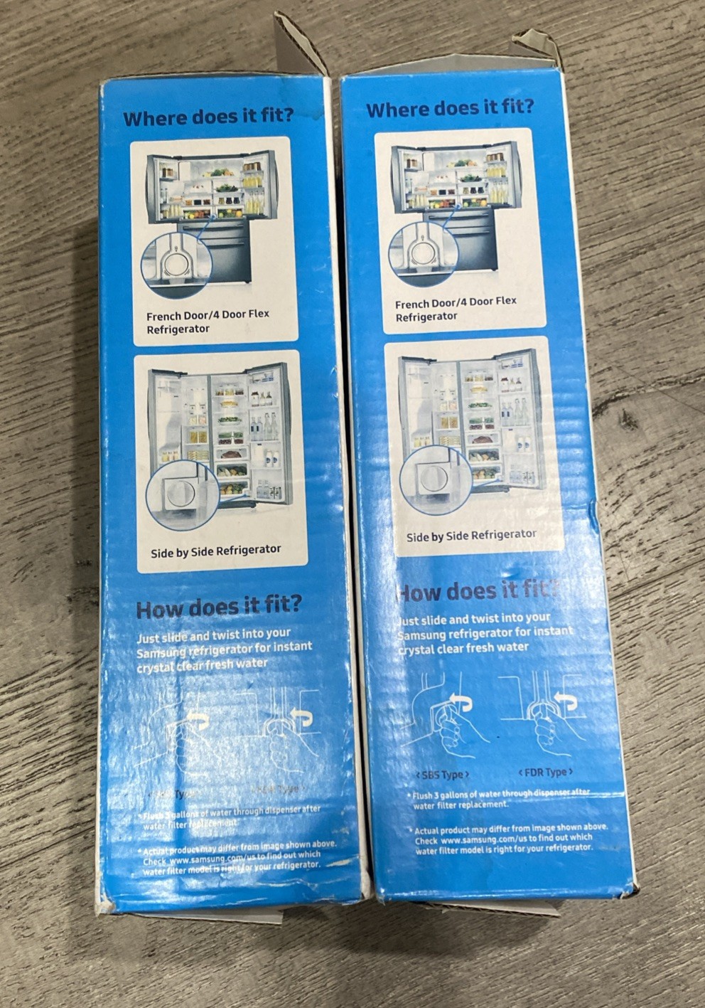 New, 2pc, Samsung Genuine HAF-CIN/EXP DA29-00020B Refrigerator Water Filters OEM