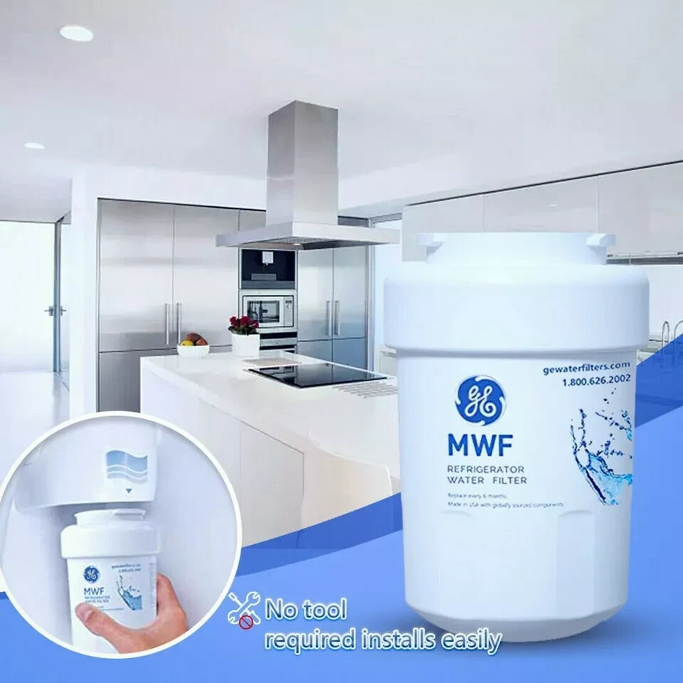 1 Pack GE MWF New GenuineSealed GWF 46-9991 MWFP Smartwater Fridge Water Filter