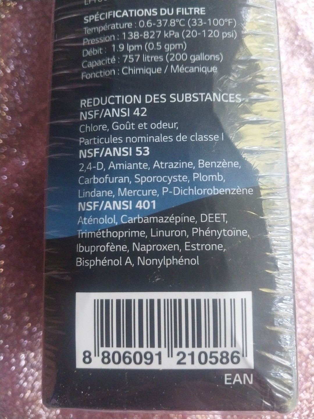 LG LT1000P Replacement Water Filter
