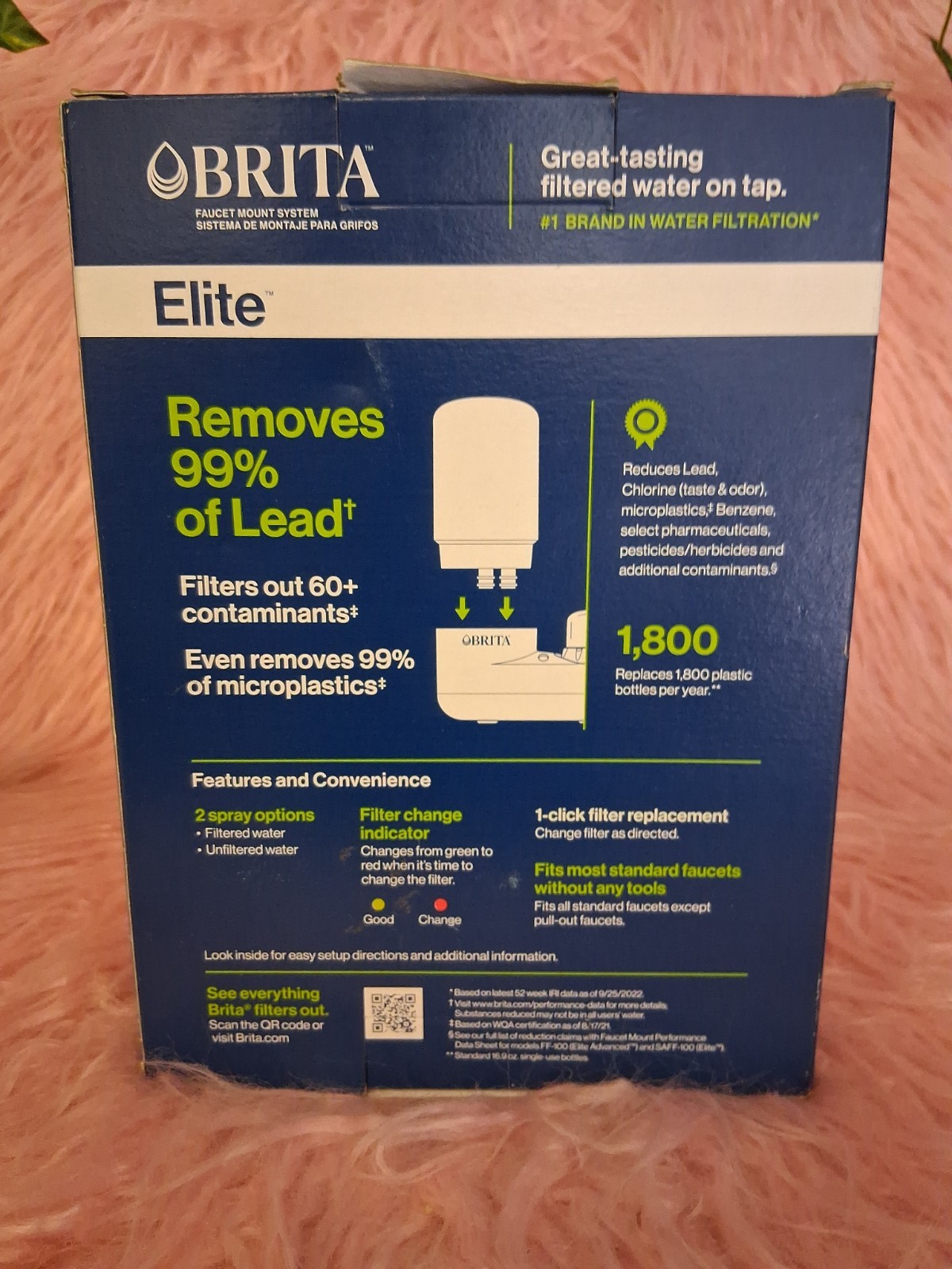 New BRITA Elite System 1 Filter Included