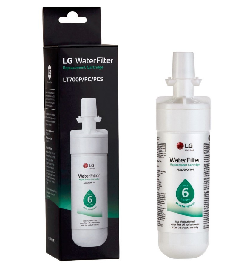 New Genuine LG LT700P/PC/PCS Refrigerator Replacement Water Filter ADQ360061