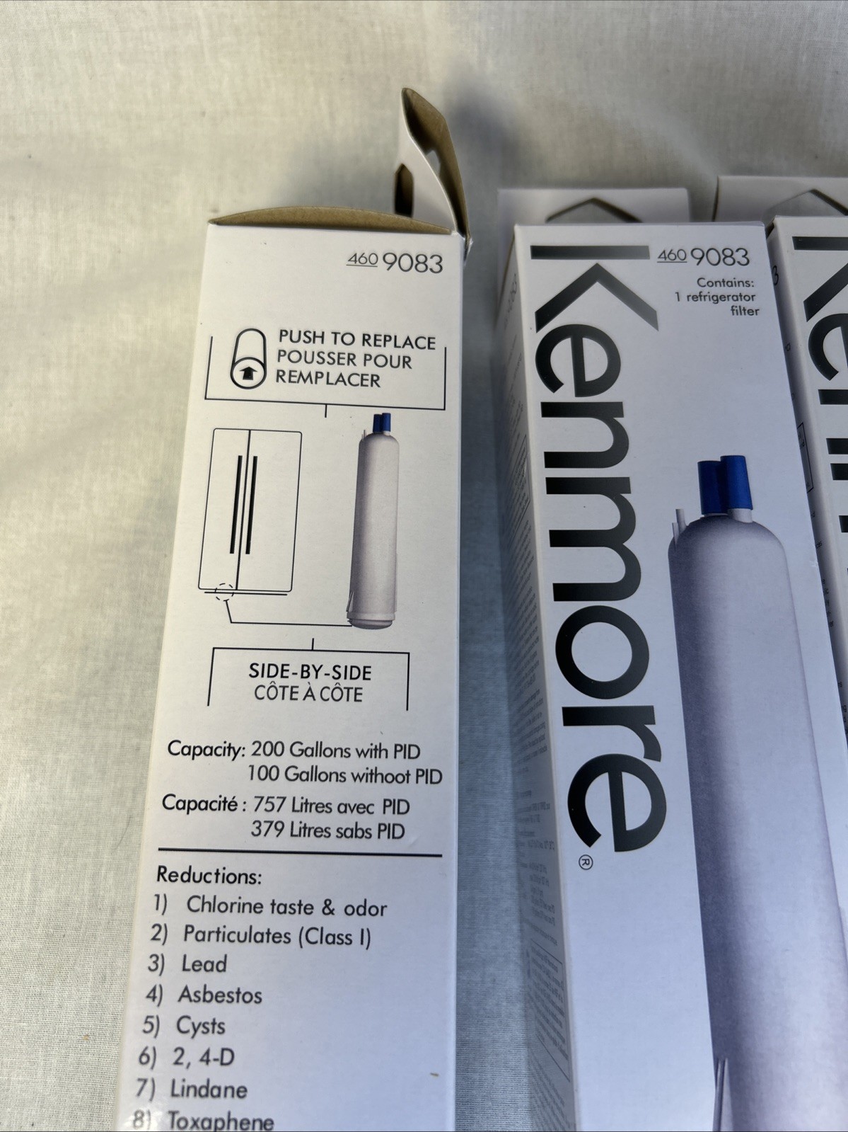 3 pack Kenmore 4609083 460 9083 Replacement Refrigerator Water Filter, New