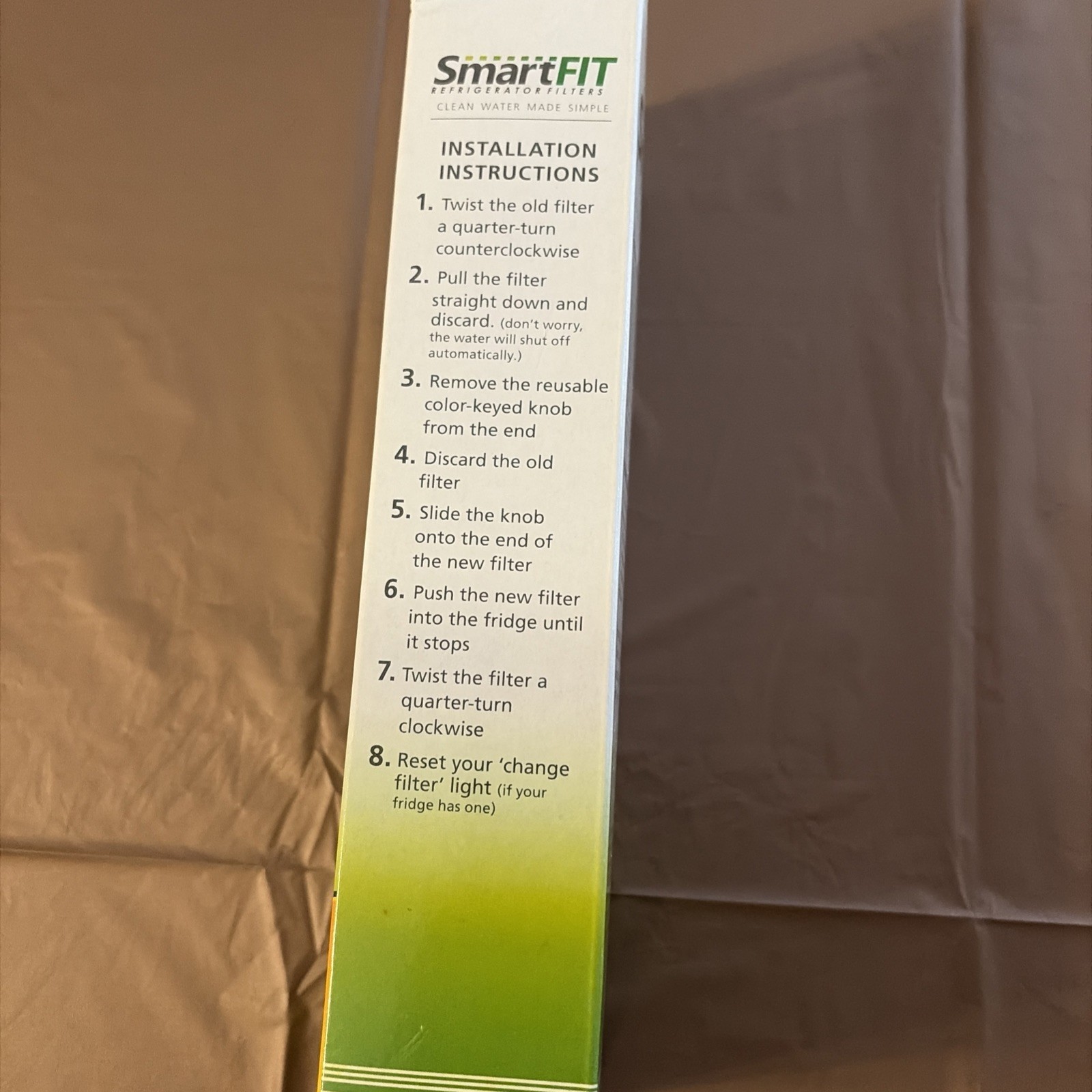 2-Pack SmartFit Refrigerator Filter SFRW-1 for Whirlpool 4396508, FREE SHIPPING