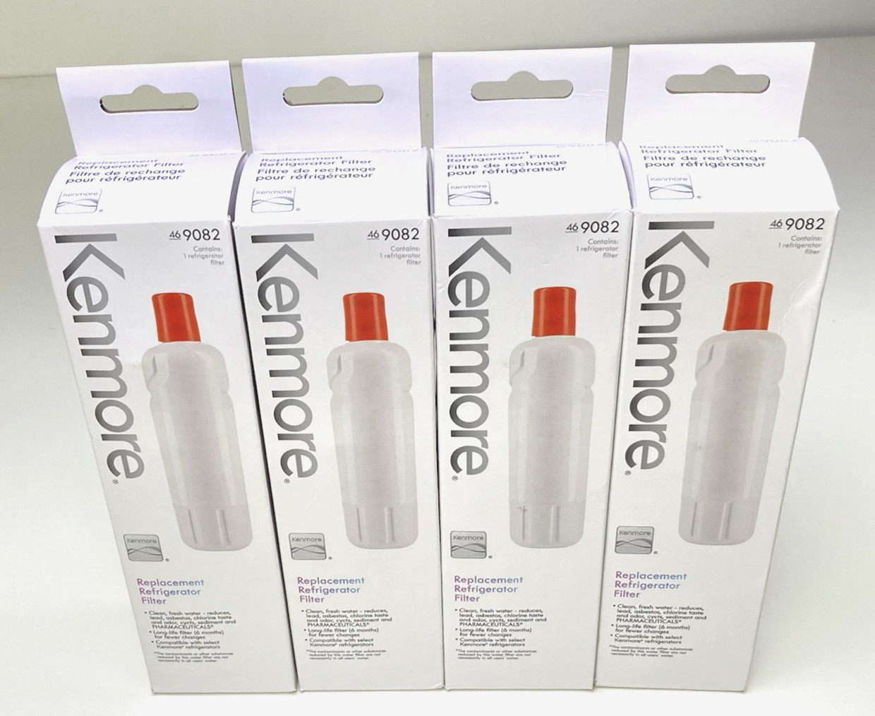 4- New, 9082 Replacement Refrigerator Filter Kenmore 46-9082,46-9903, Free Ship