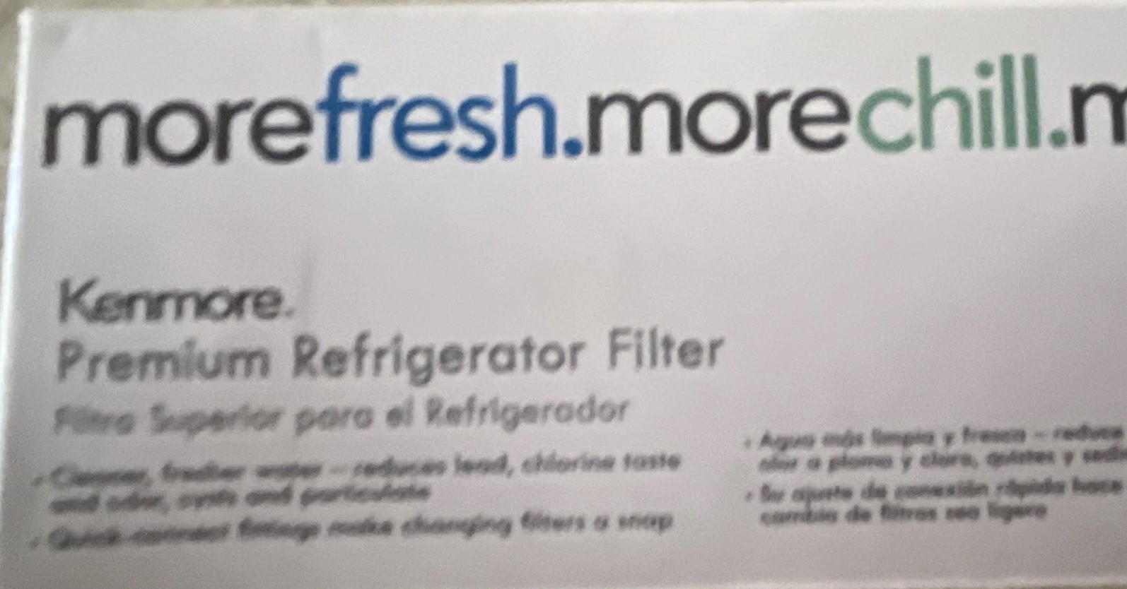 Kenmore 46-9690 Premium Refrigerator Water Filter, Carbon, 200 Gal, White