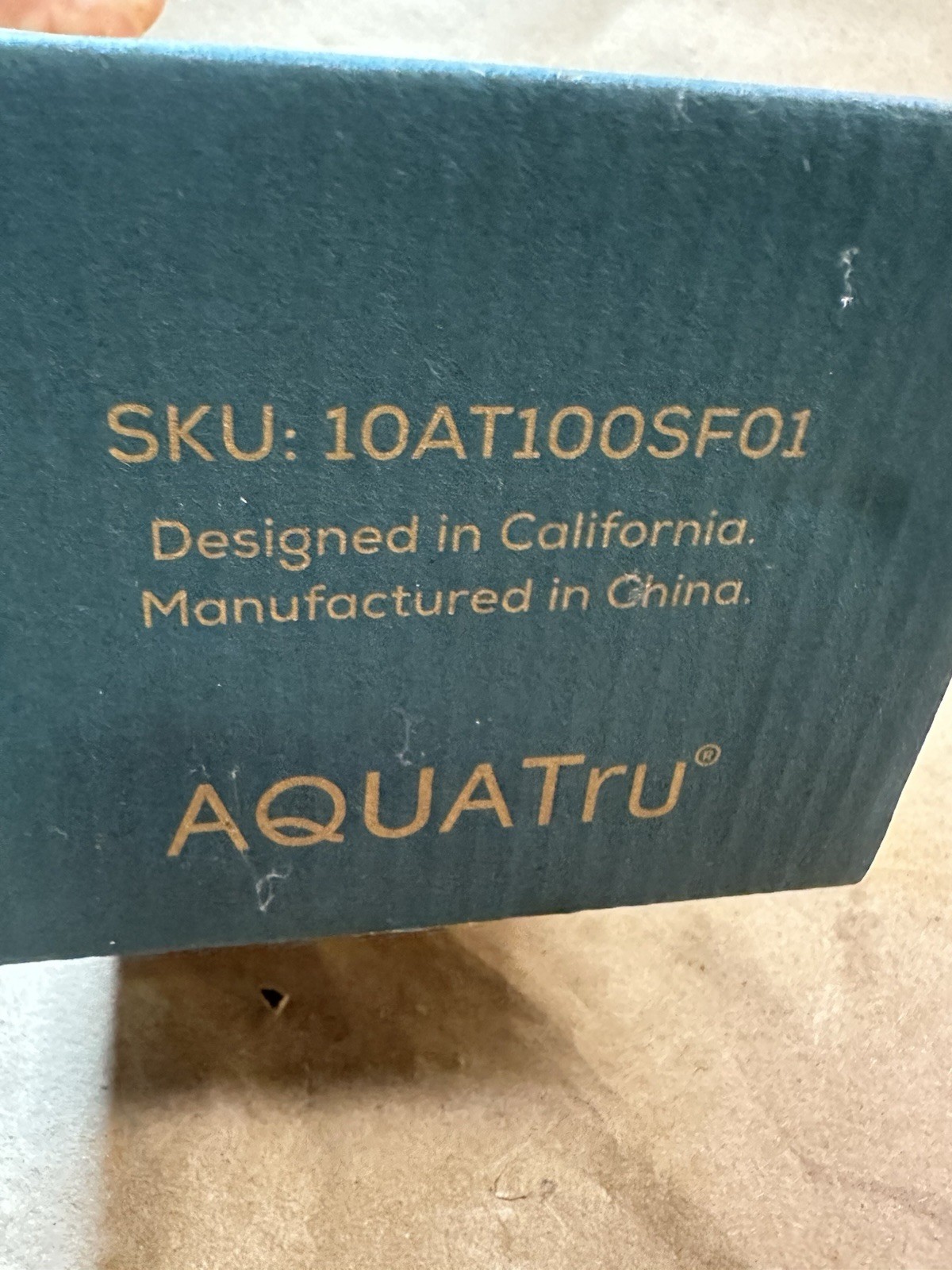 AquaTru Carafe AT100 2 Stage Pre/Carbon Filter – Genuine Filter Sealed In Box