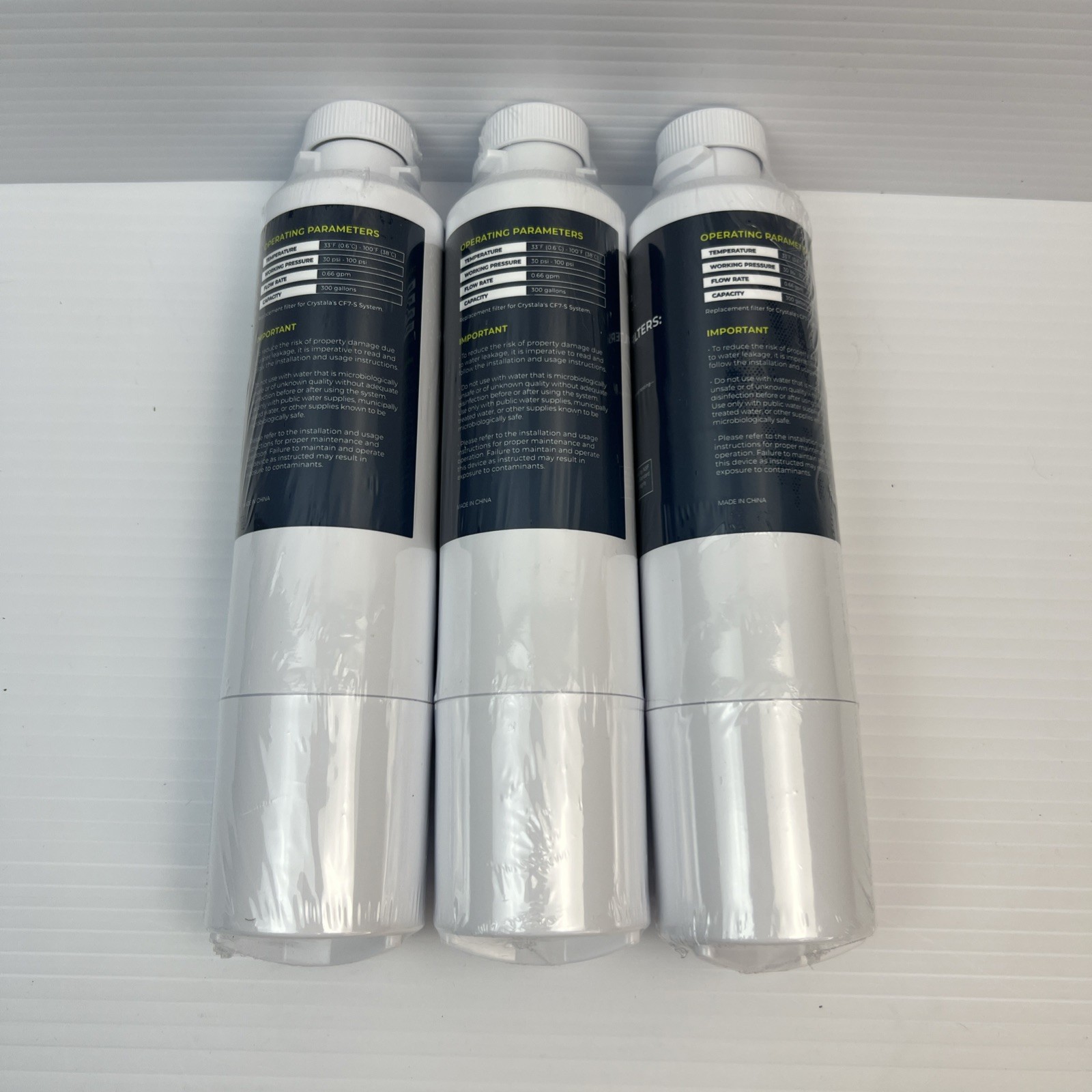 3 x HAF-CIN/EXP Compatible DA29-00020B Refrigerator Water Filters Fits: Samsung