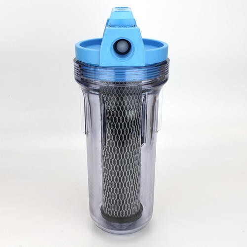 10″ Whole House Valve In Head Water Filter System Sediment Sand TO1 Cartridge