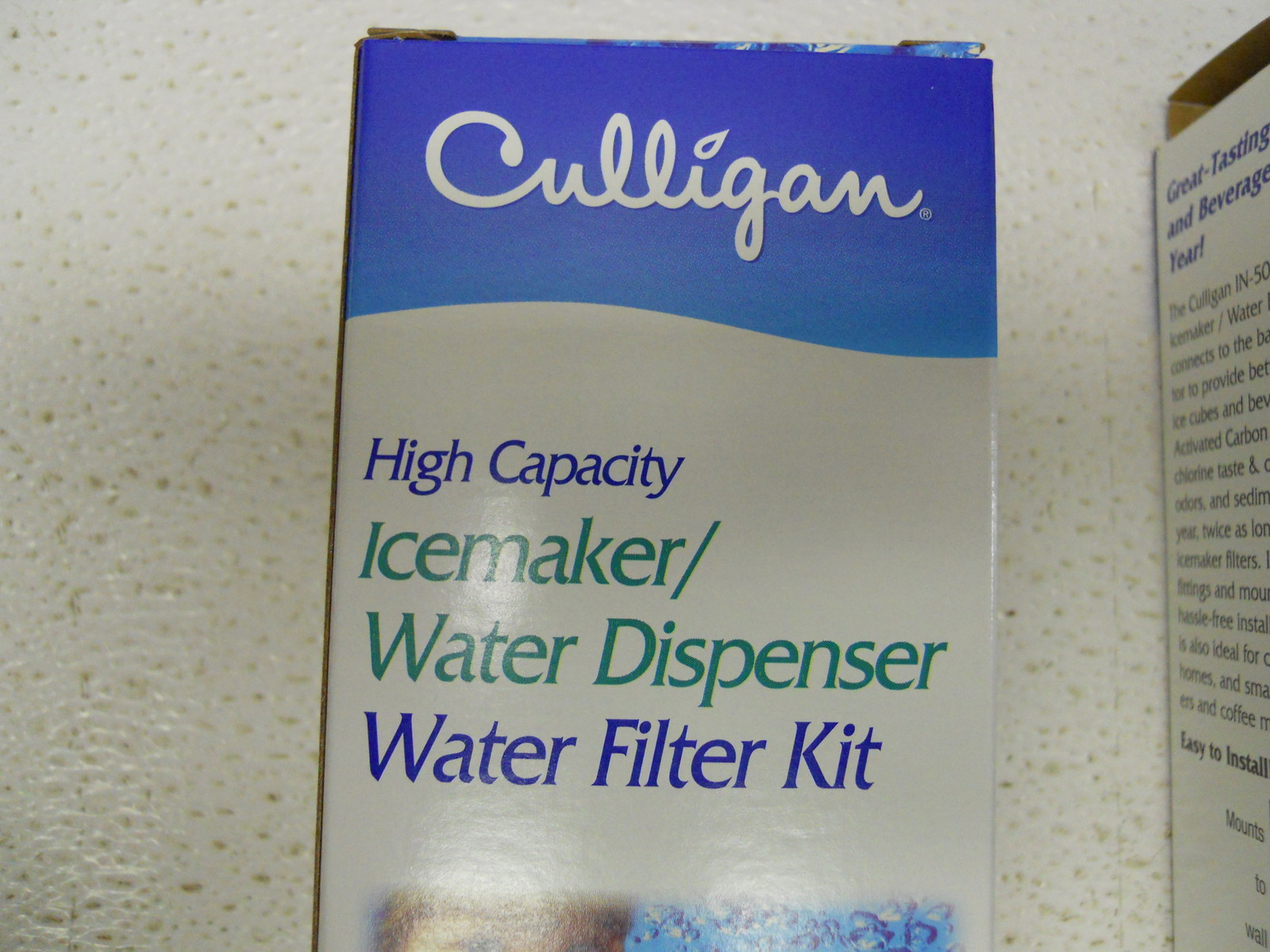Culligan IN-50 Icemaker Water Dispenser Filter Kit 2 PC