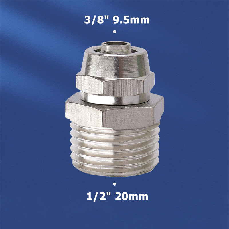 Quick Connect 1/2″ Thread Adapter Elbow Straight RO Unit Water Filter Fittings