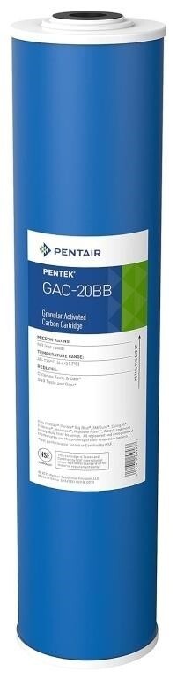 *READ* CANADA SHIP Pentek GAC-20BB Granular Activated Carbon Filter 4.5» x 20»