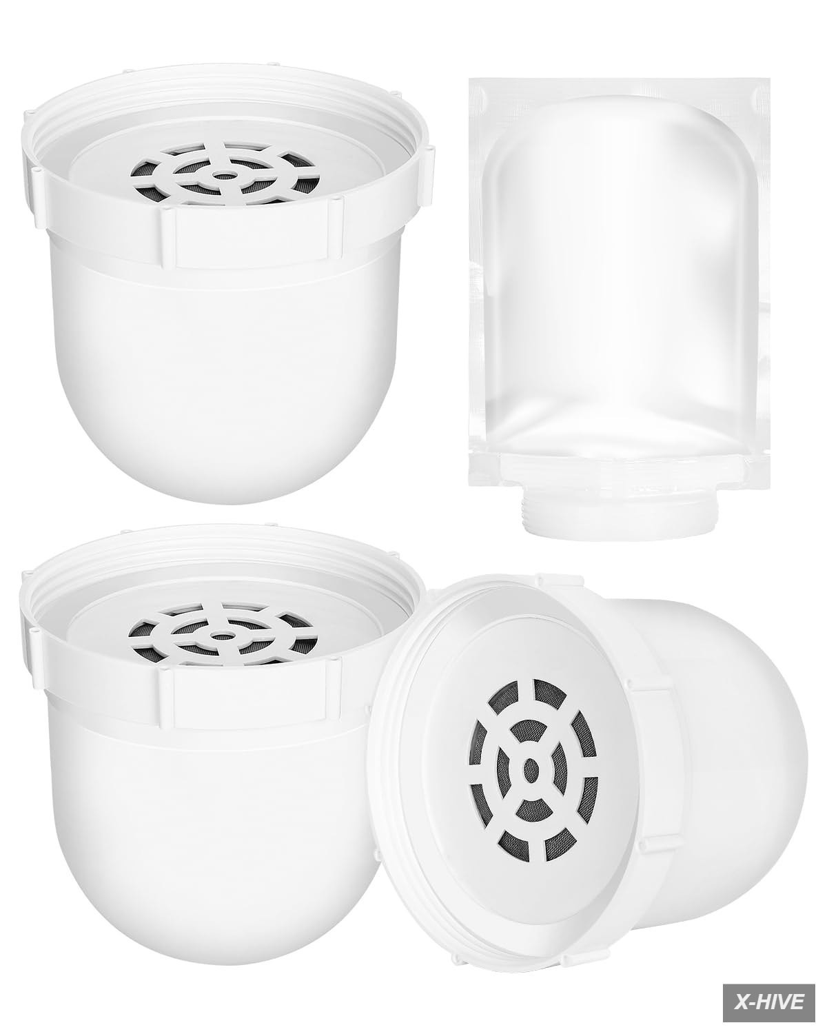 3 Pack Water Filters Replacement Compatible with Clearly Filtered Water Pitcher