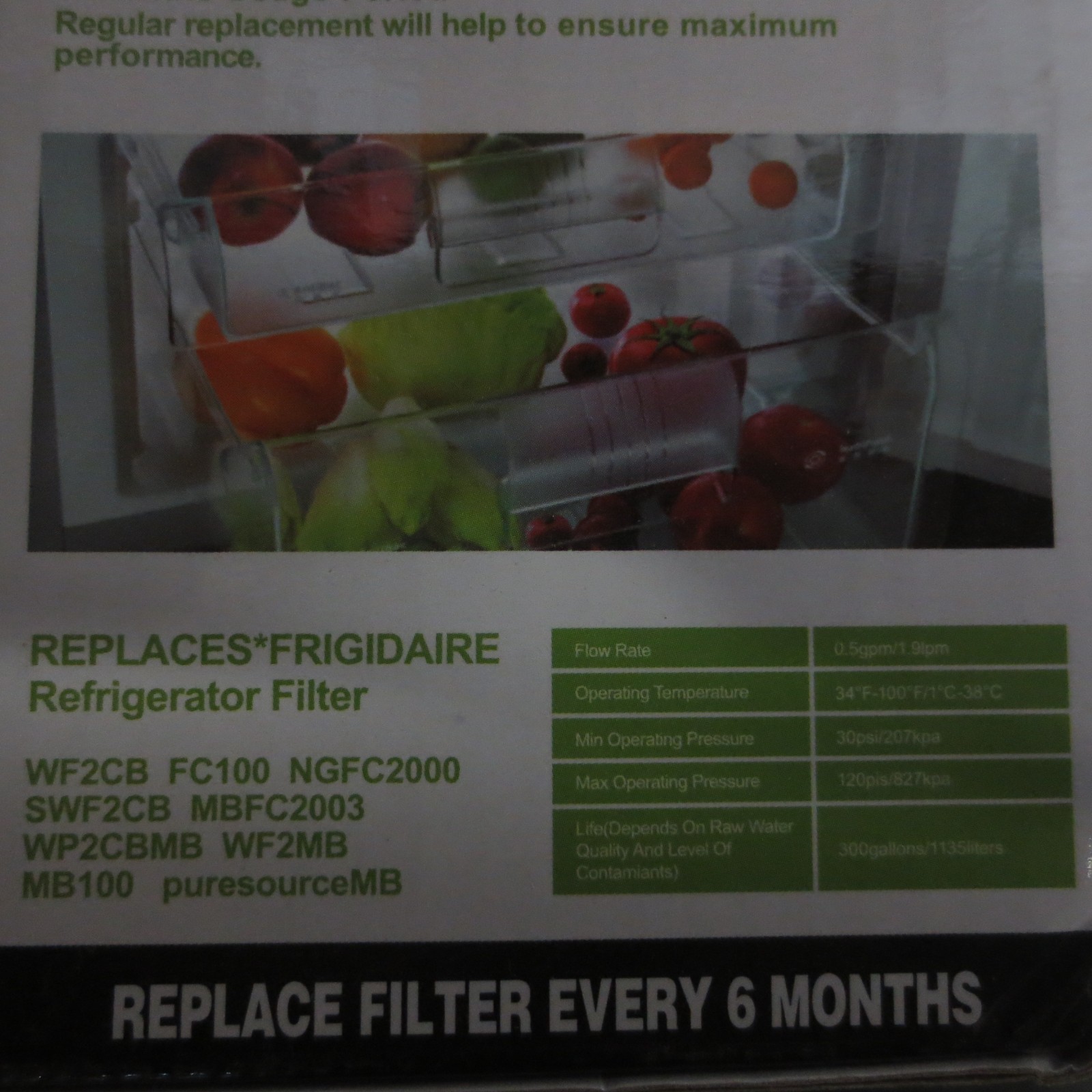 PURE GREEN WATER FILTER MODEL PG-MWF – 3 PACK