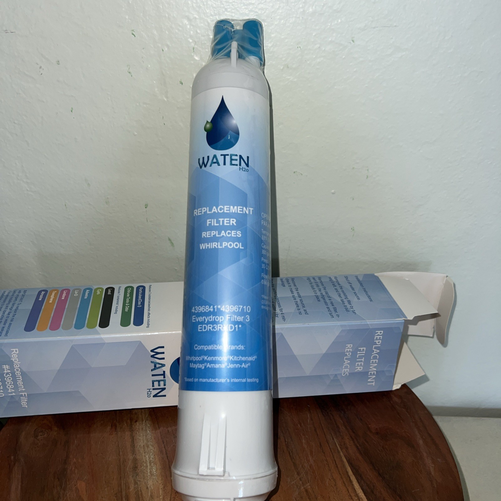 Waten H20 4396841 *4396710 Filter 3 EDR3RXD1 NEW Sealed