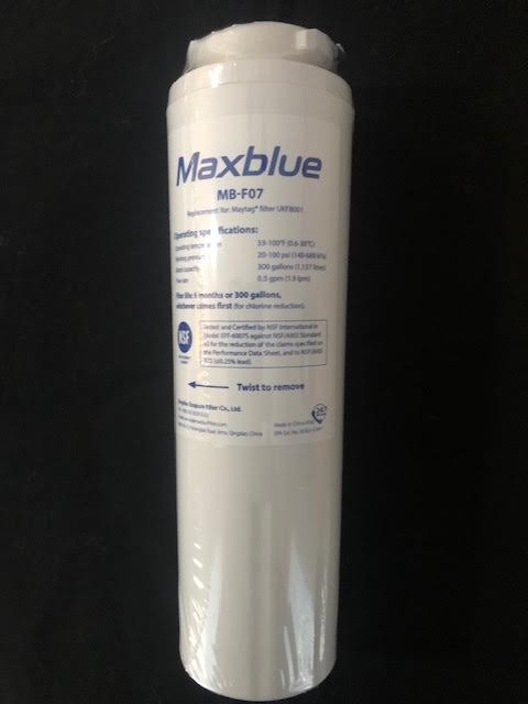 (3) Refrigerator Filters Maxblue UKF8001