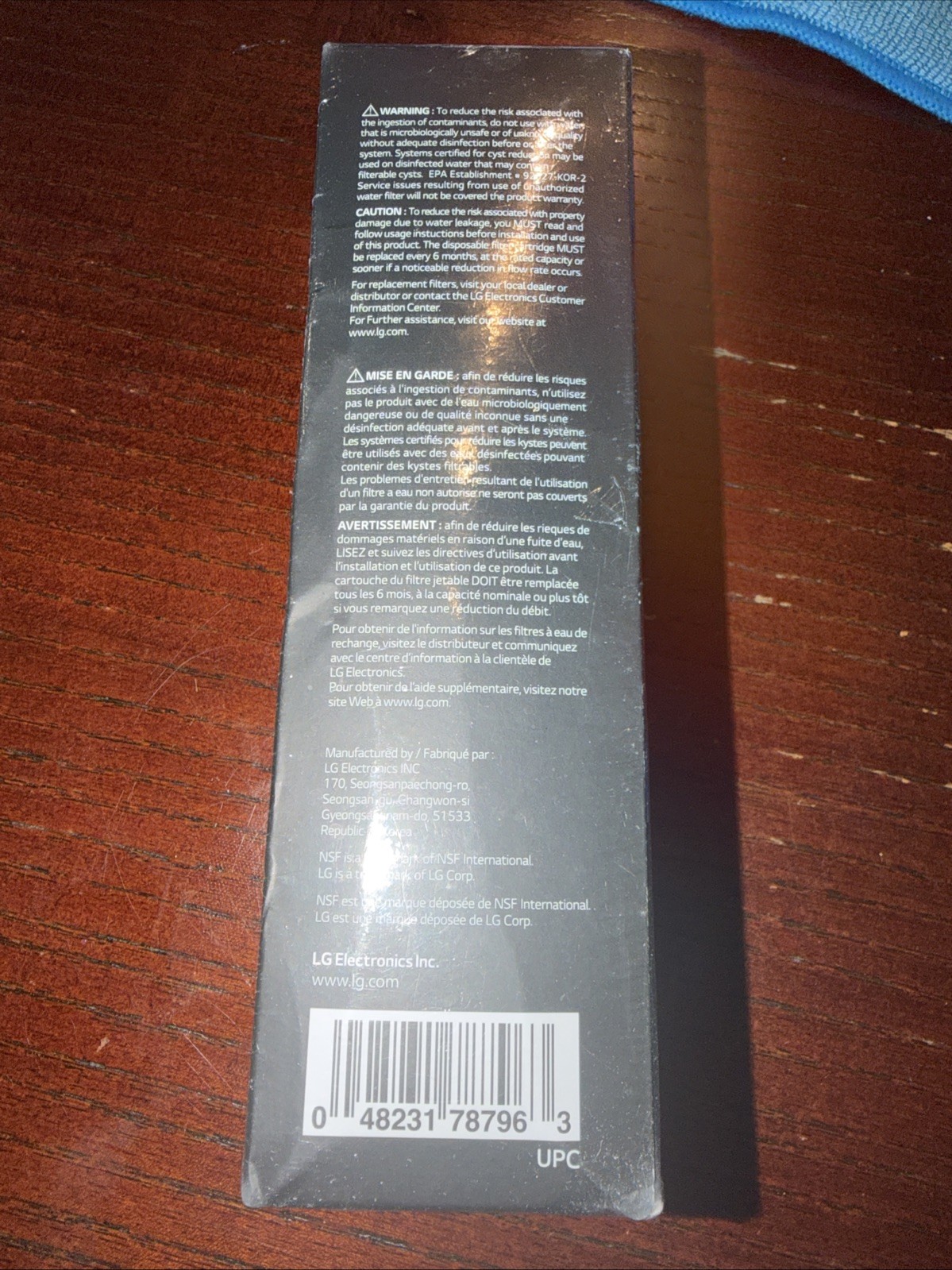 LG LT1000P/PC/PCS Refrigerator Water Filter Replacement