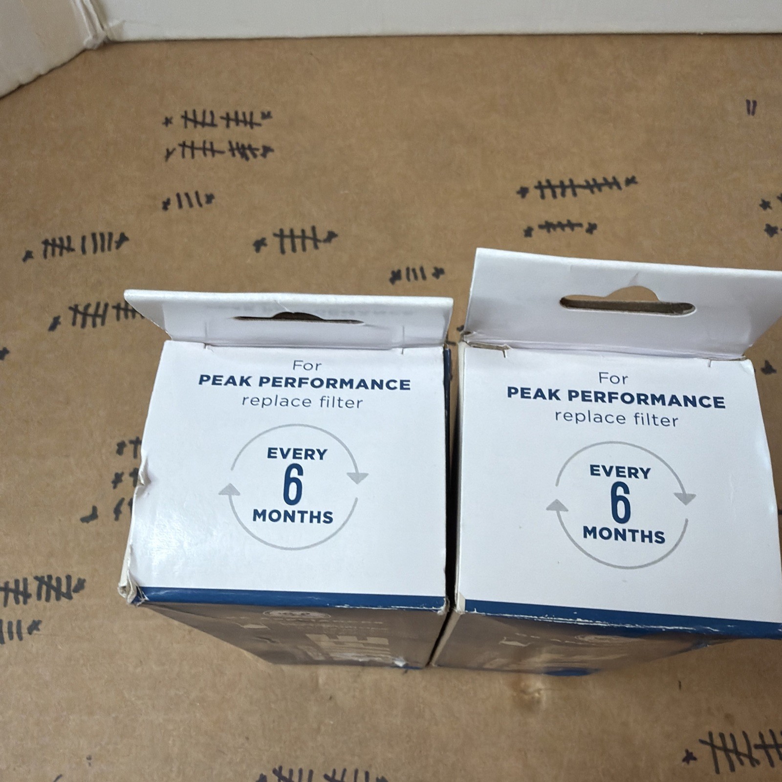 2 Genuine GE XWFE Refrigerator Water Filters New (SEALED) Authentic OEM 1 Year