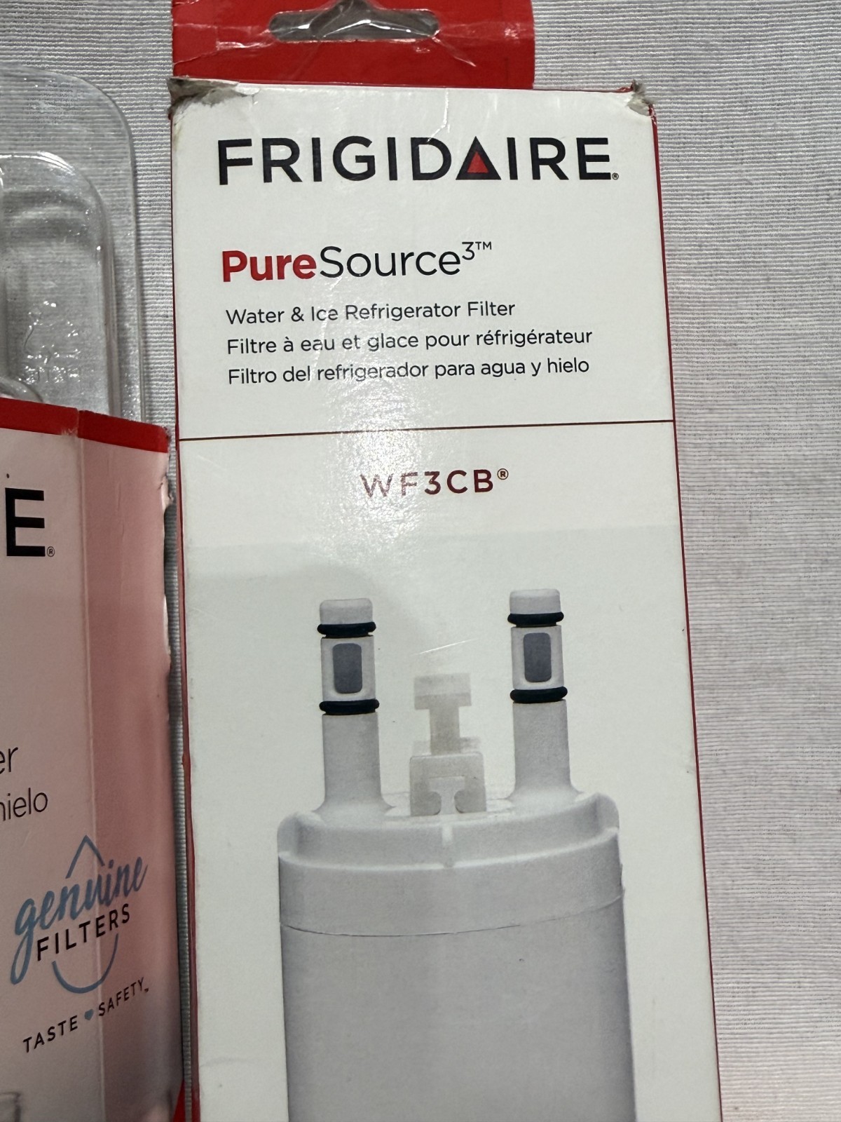 3 Pack Frigidaire WF3CB PureSource 3 Refrigerator Water Ice Filter Genuine OEM