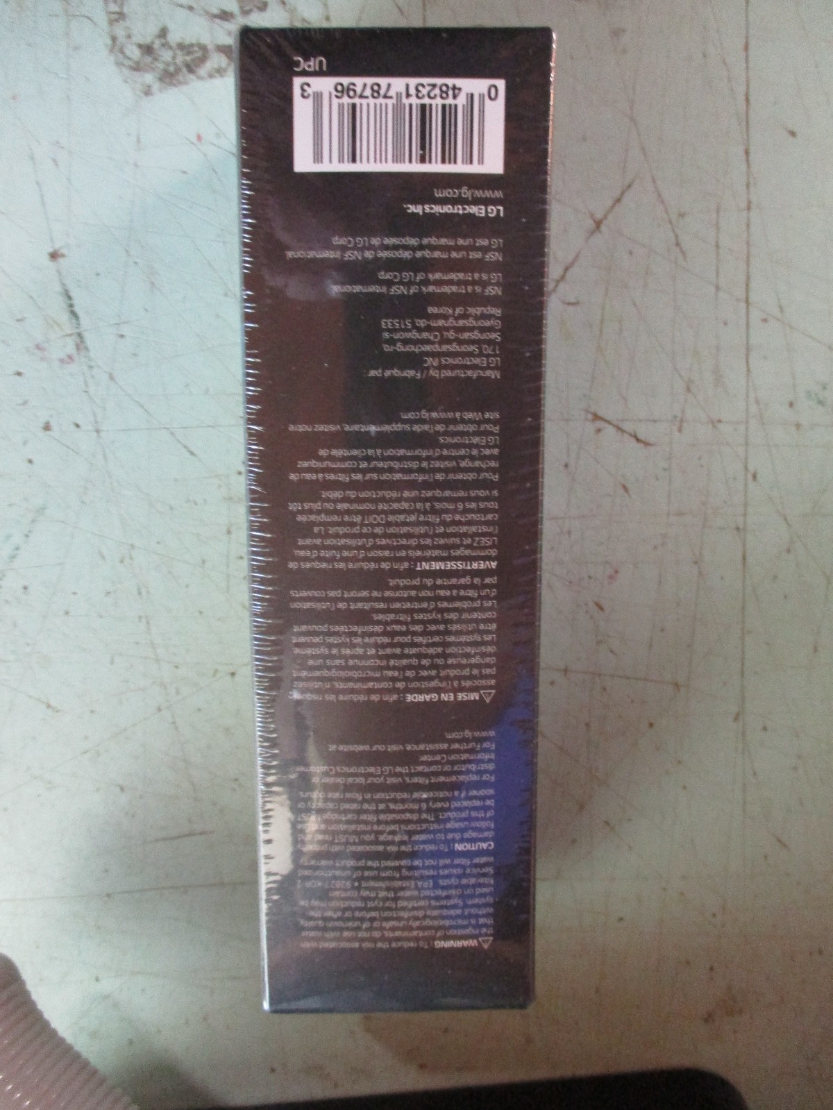 LG LT1000P 6 Month 200 Gallon Capacity GENUINE Refrigerator Water Filter B369